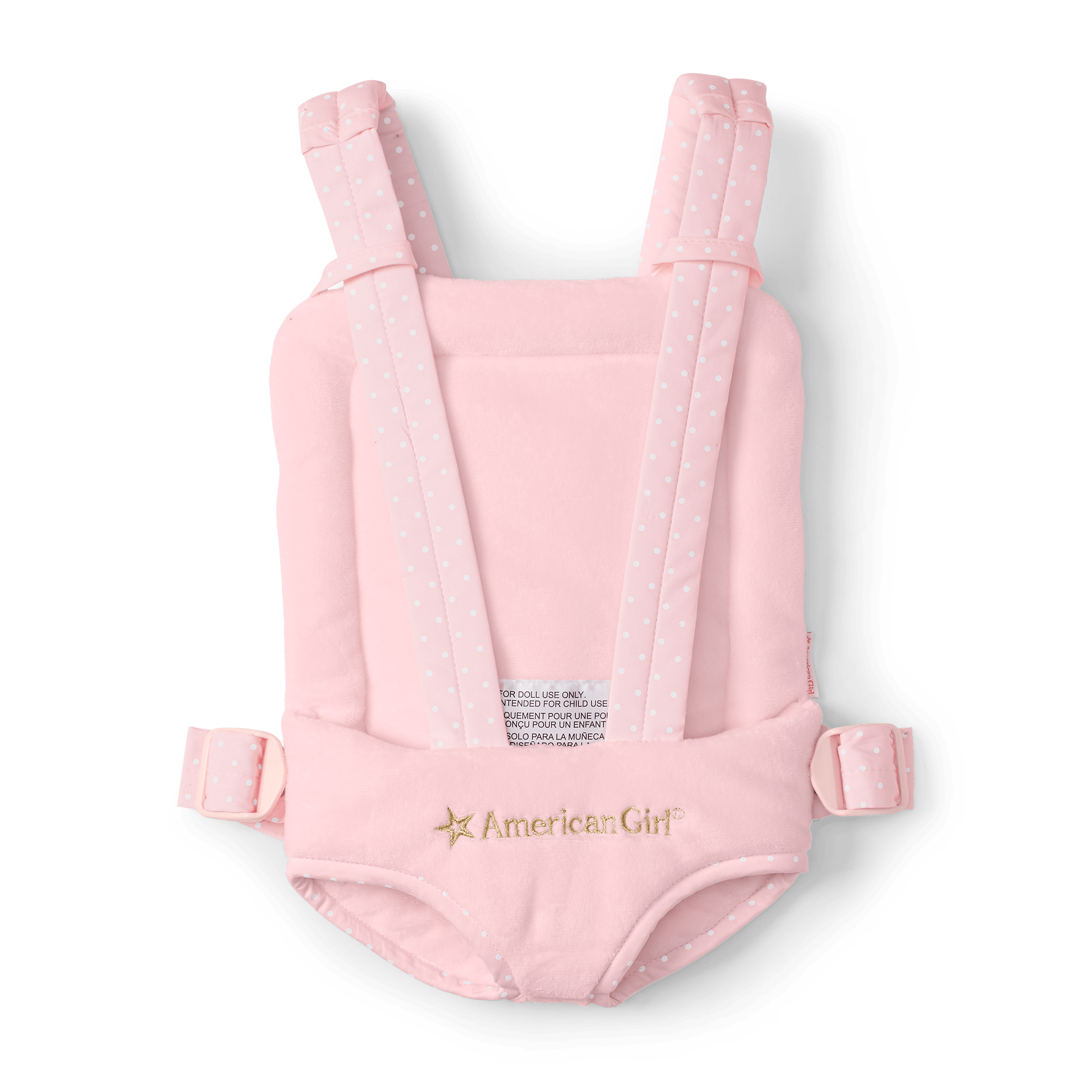 Soft Plush Doll Carrier for Baby & Toddler | Mommy's Pink Front Carrier