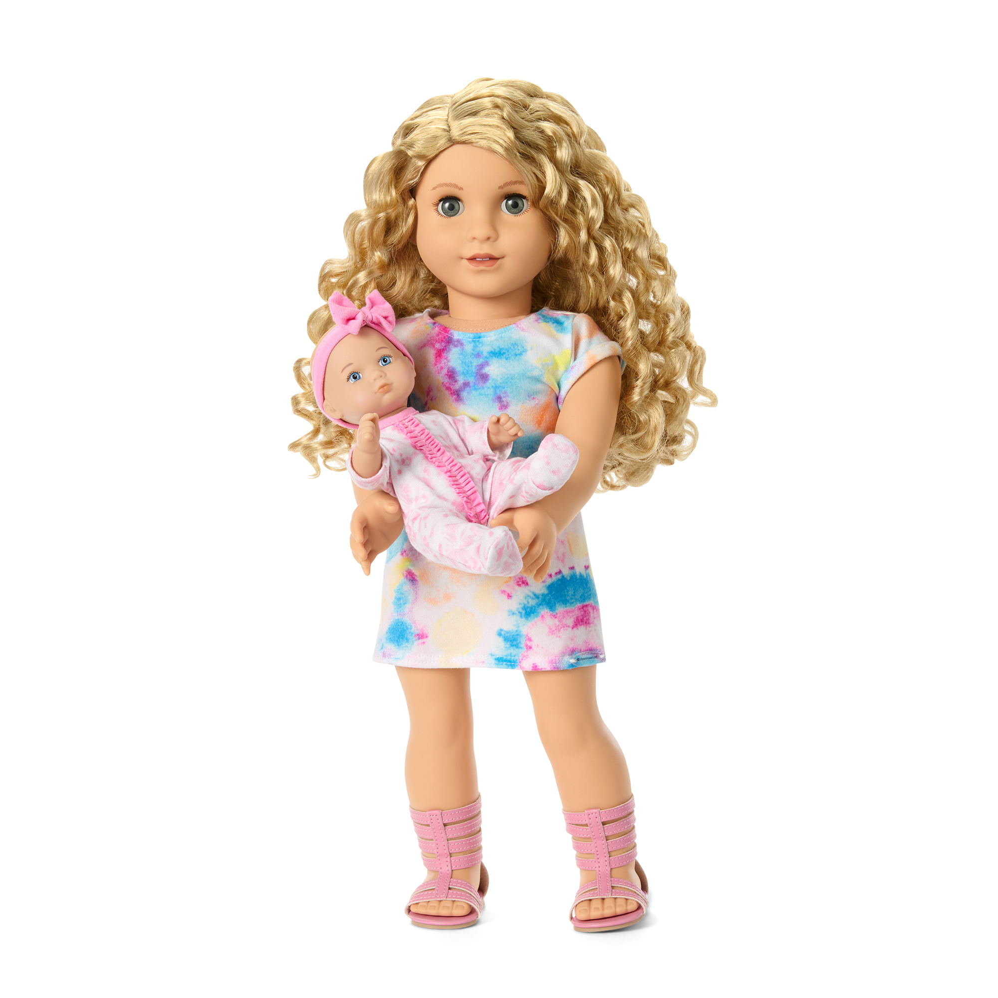 7.75-inch Blonde Hair Baby Doll with Movable Limbs | Little Bitty Baby™