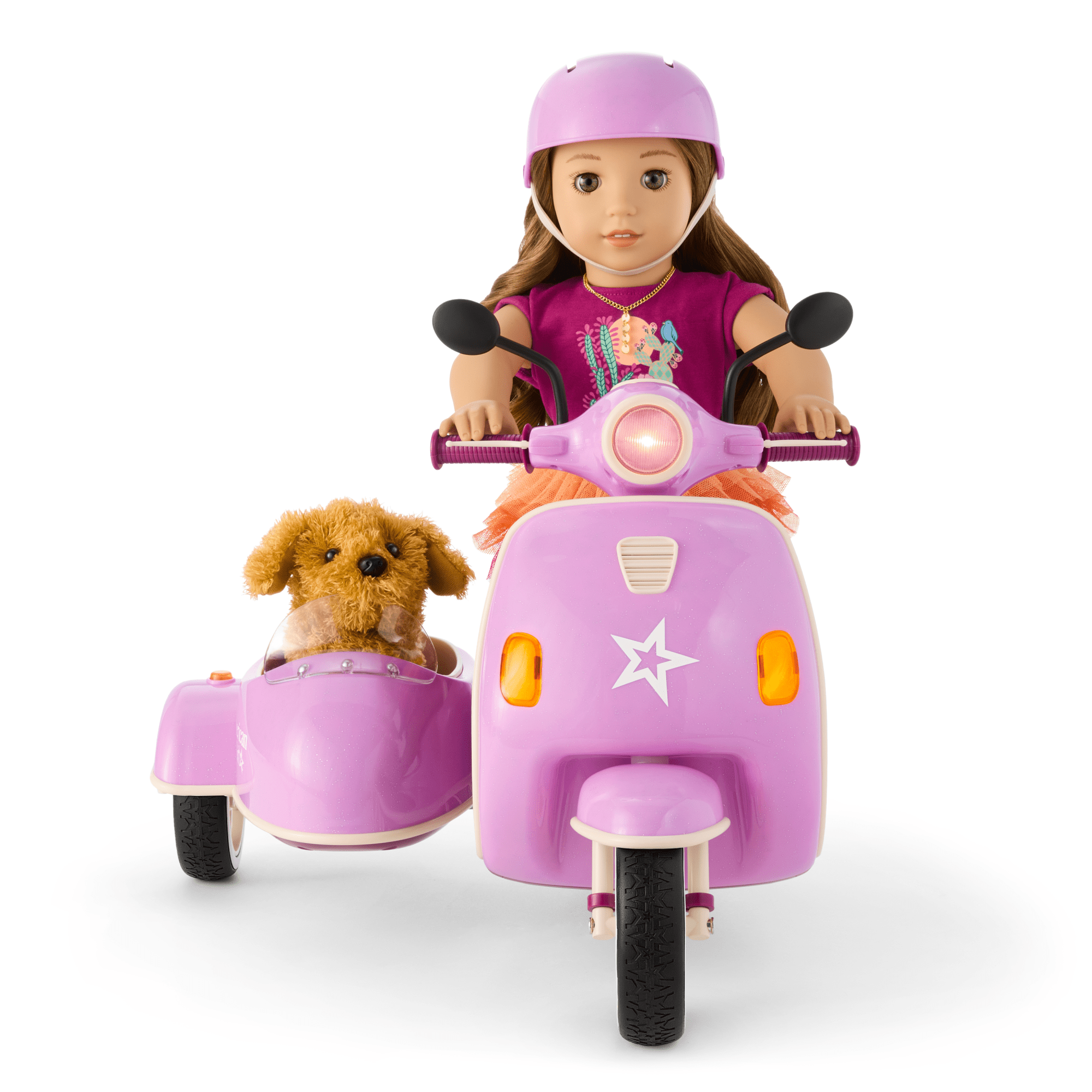 Posable Labradoodle Dog Toy for 18-inch Dolls | Daffodil Doodle™