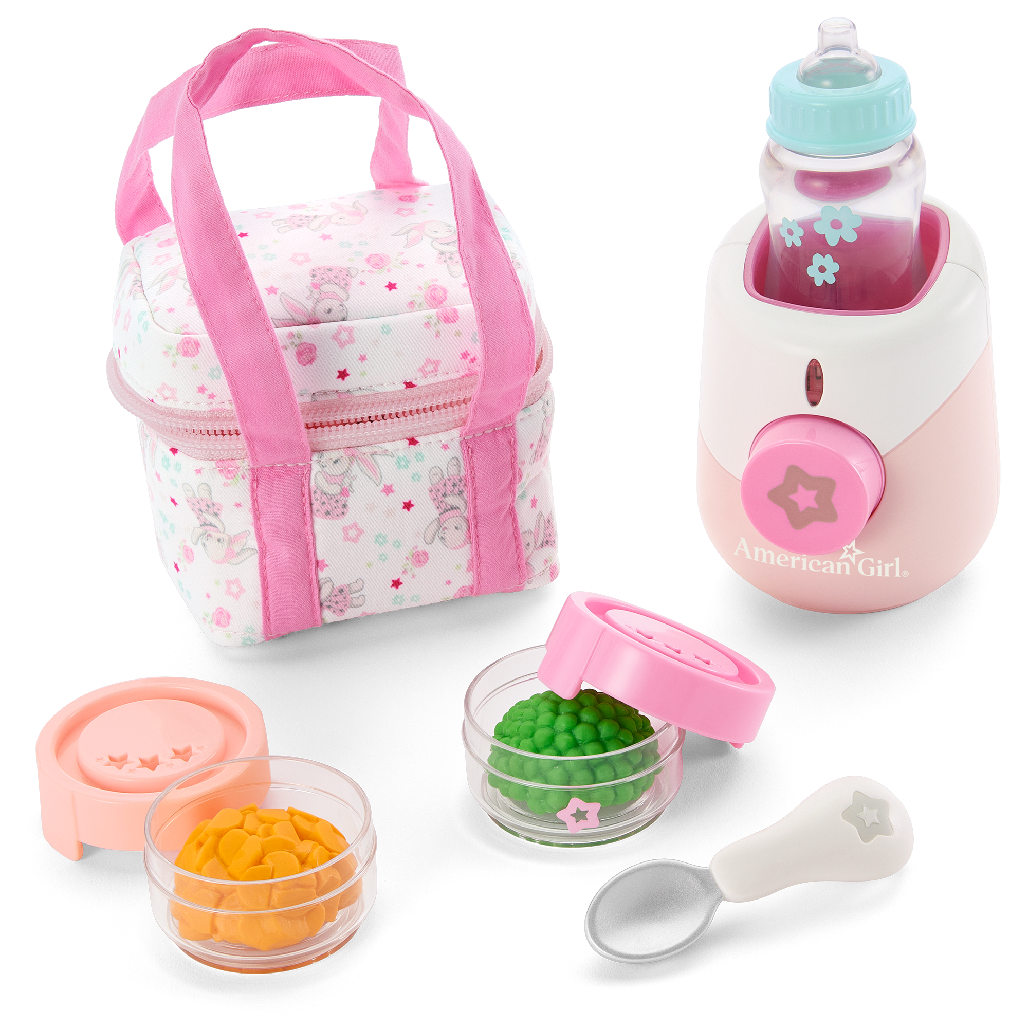 Pretend Bottle-Warming Set for Bitty Baby with Lights & Sounds | Bitty Baby’s™