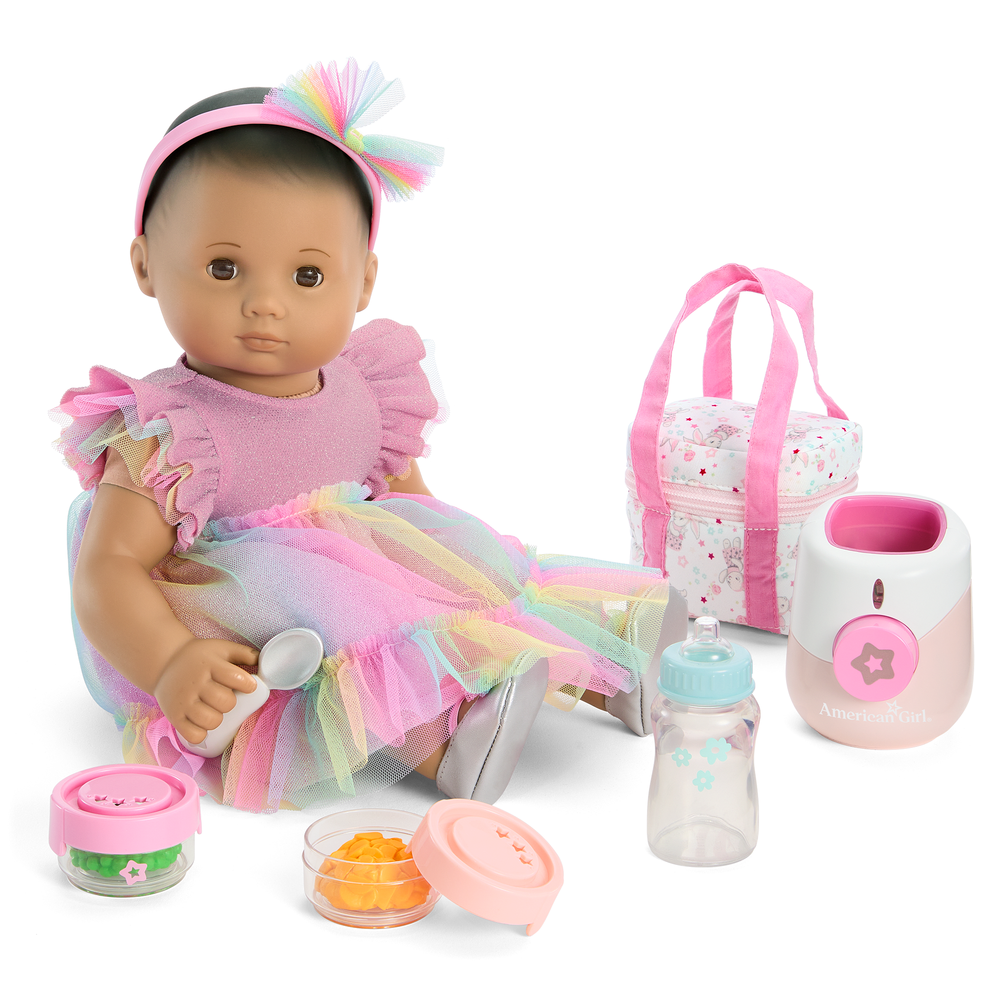Pretend Bottle-Warming Set for Bitty Baby with Lights & Sounds | Bitty Baby’s™