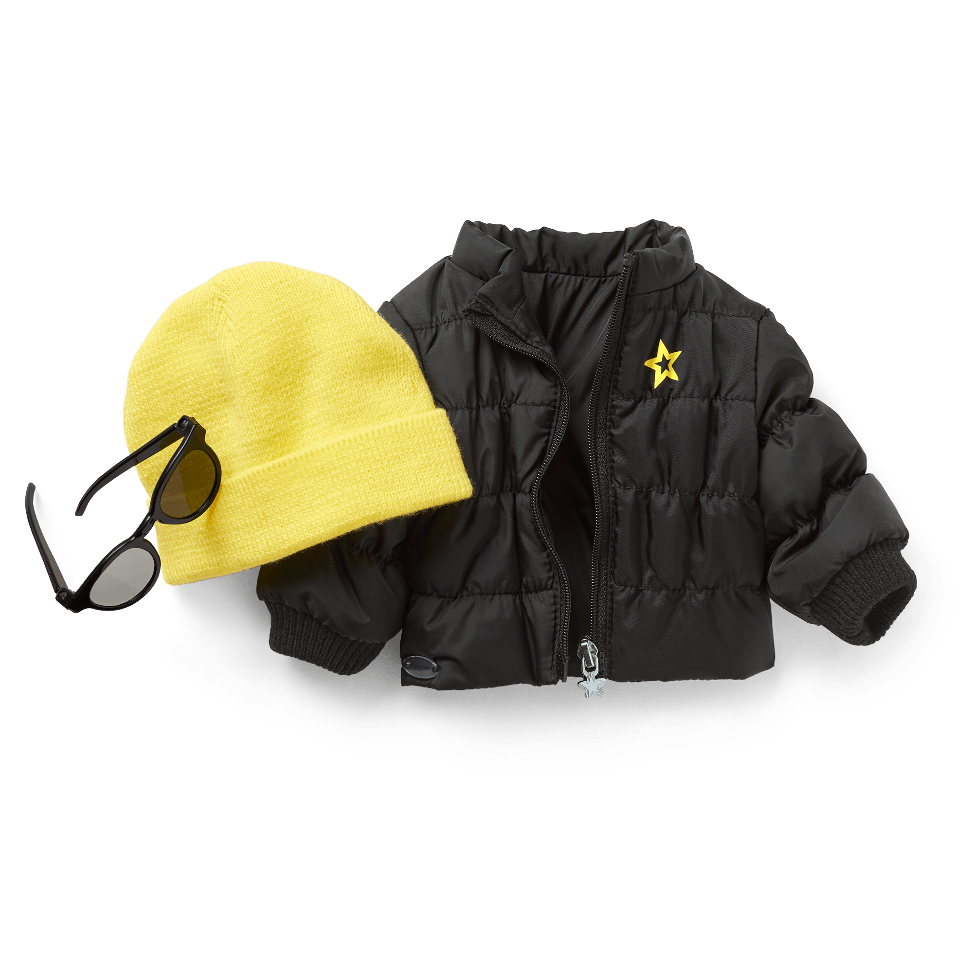 18-inch Doll Winter Accessories Set | Puffer Jacket & Beanie