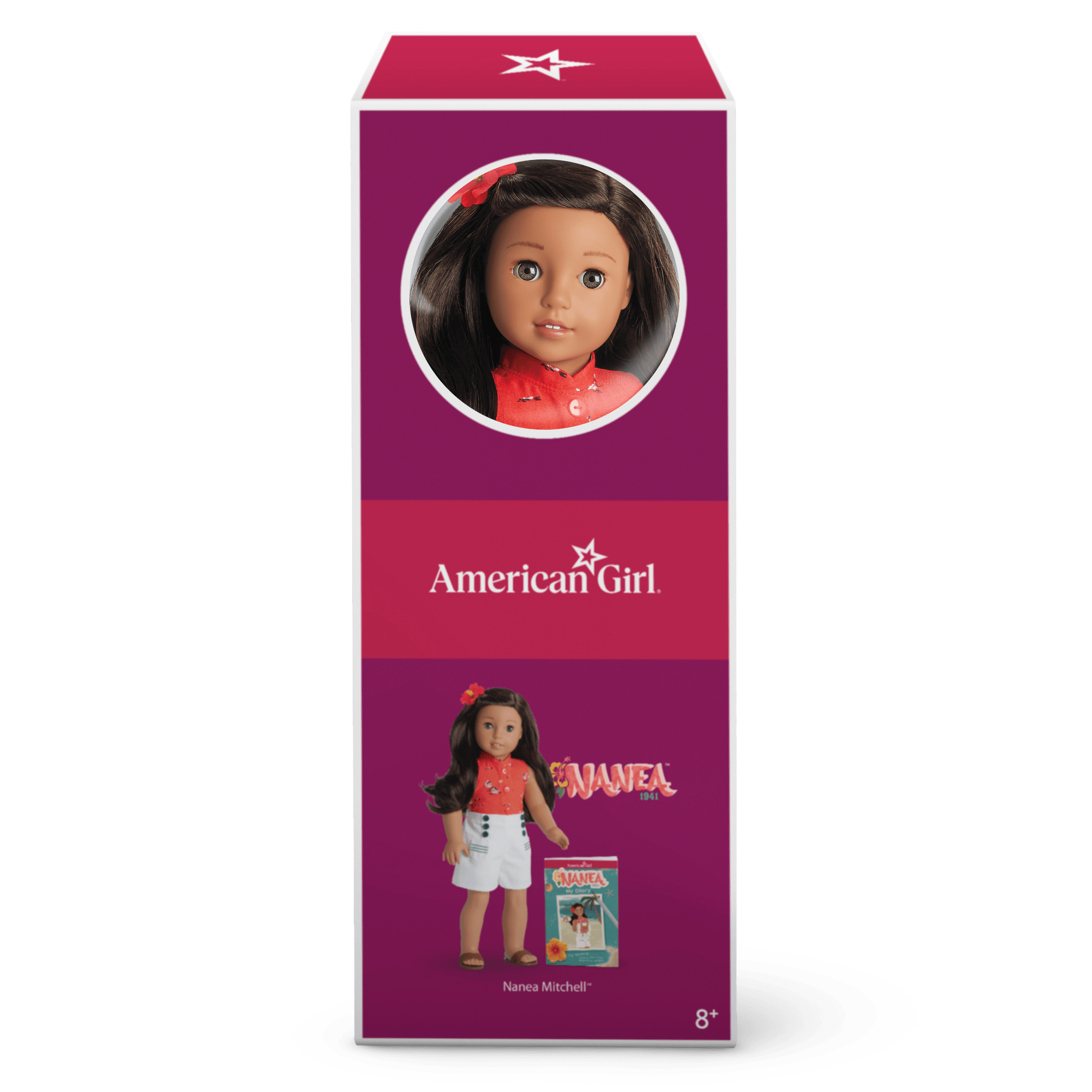 18-inch Nanea Historical Doll with Journal & 1940s Outfit | Nanea™
