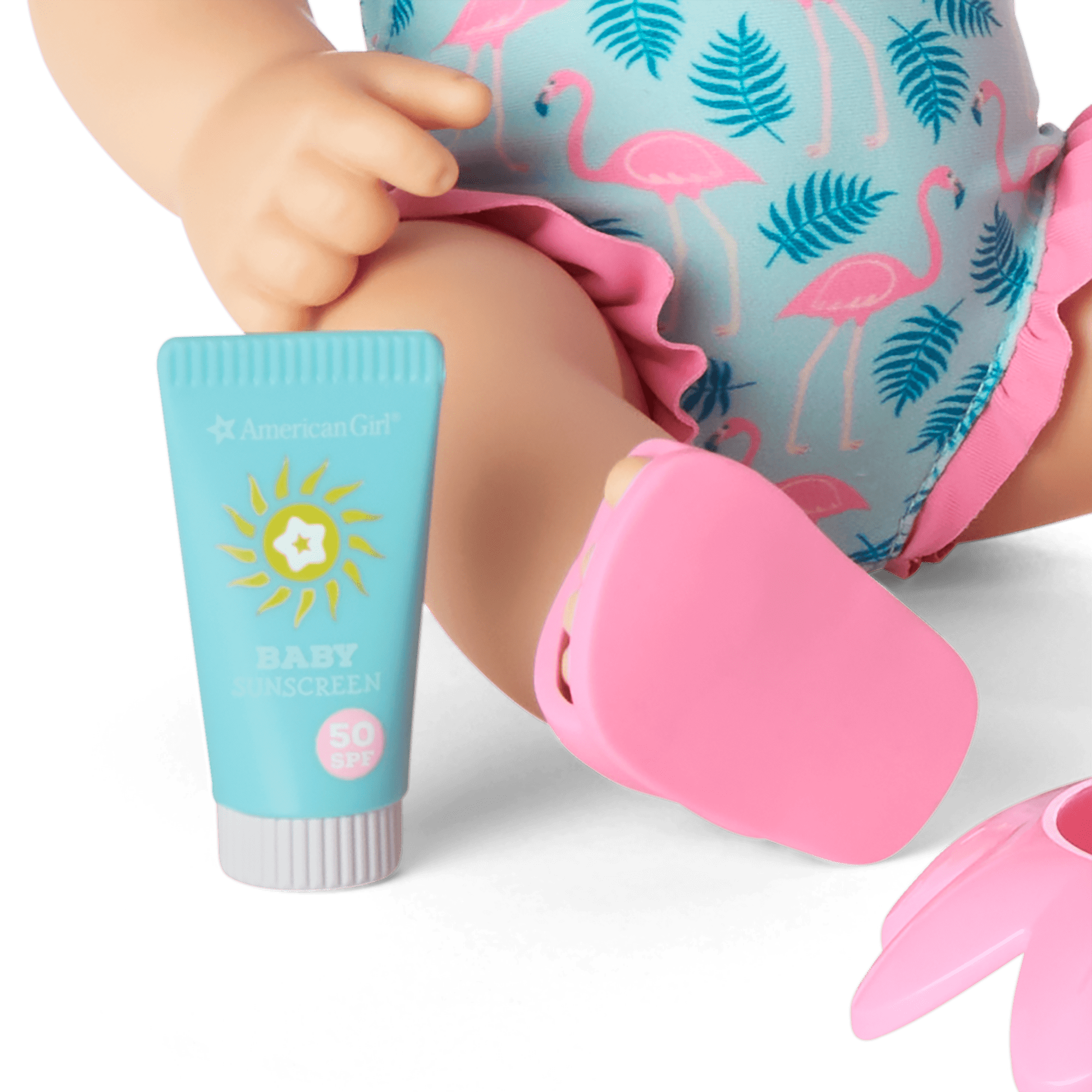 Flamingo Water Play Set for Toddlers | Bitty Baby Splash