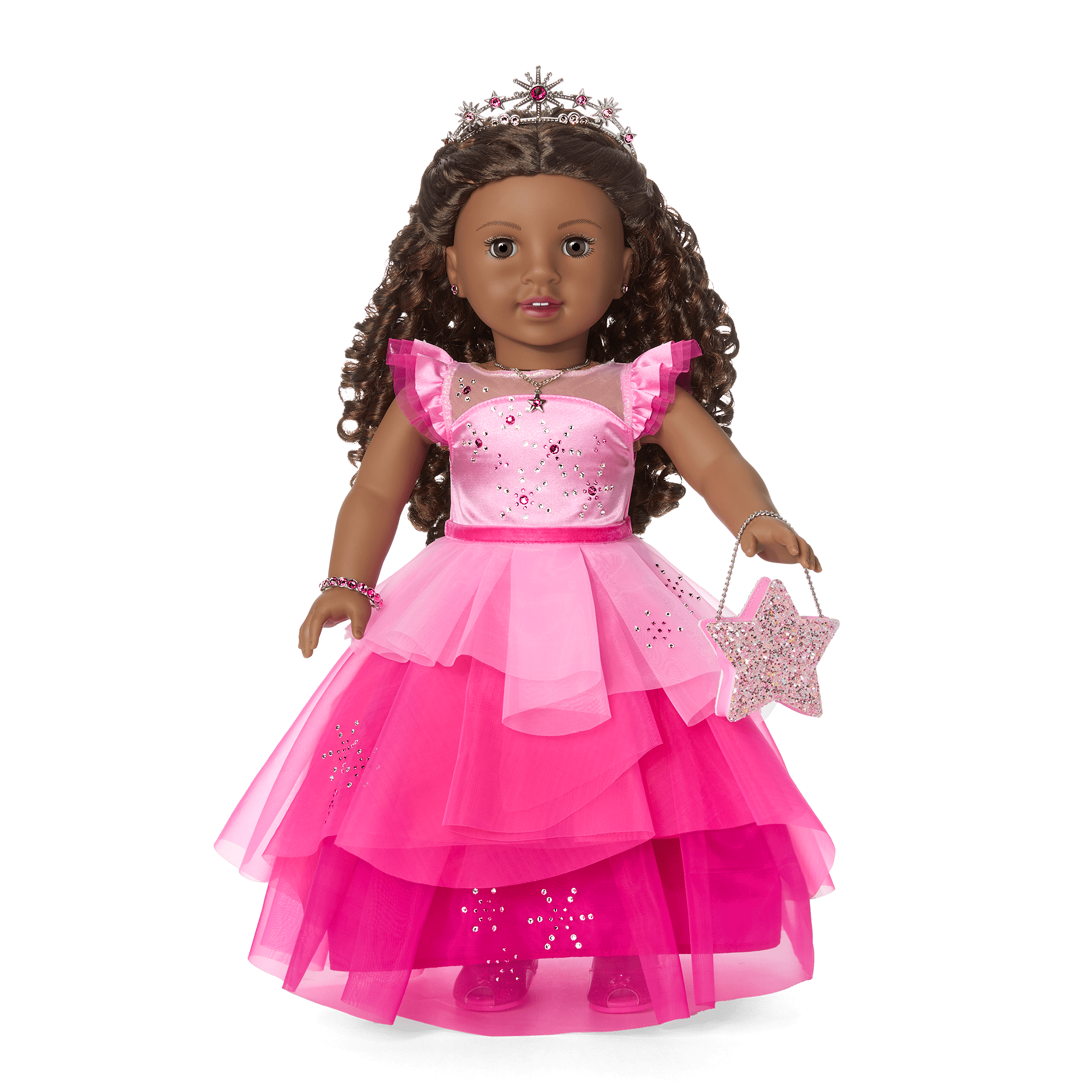 Pink Stardust Holiday Collector Doll with Swarovski Crystals | American Girl