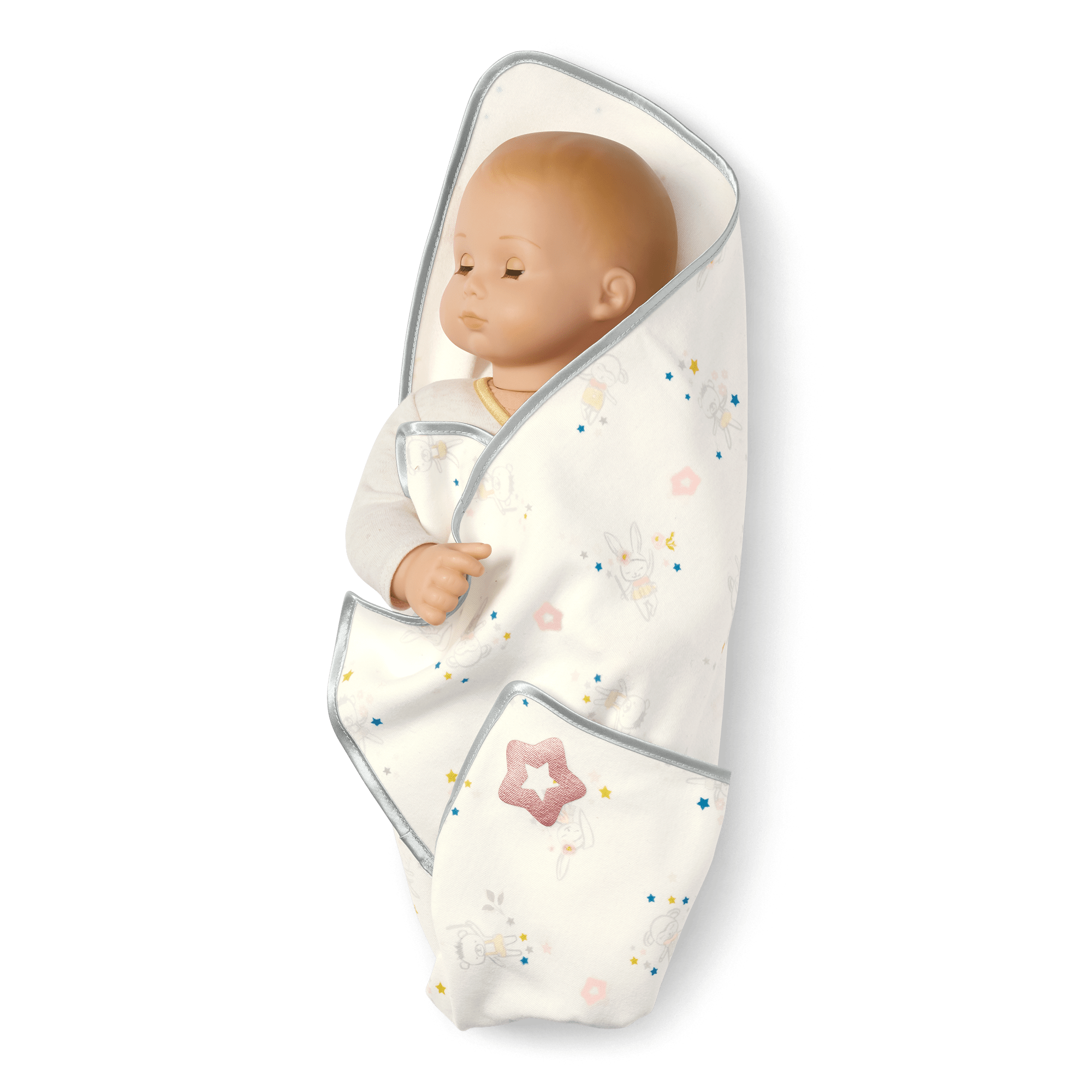 Soft Baby Blanket with Animal Print & Satin Binding | Cute Critters