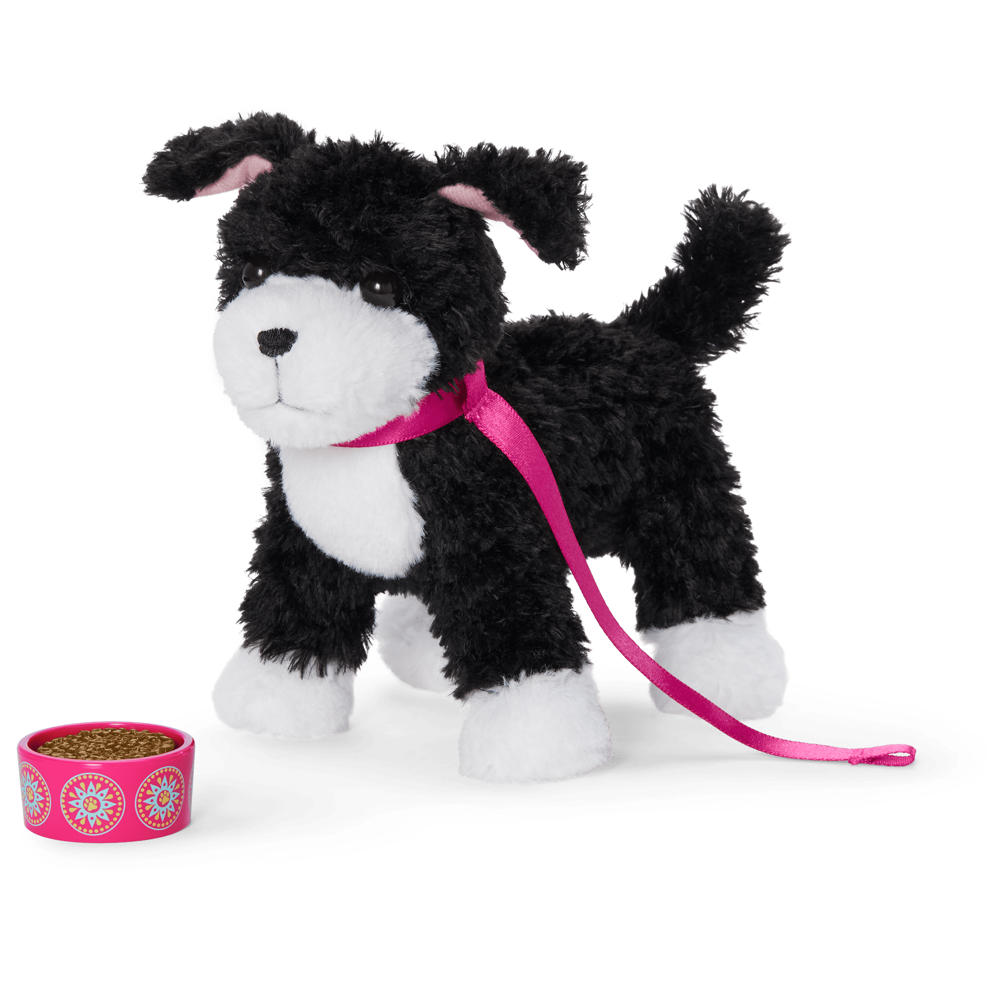 Plush Dog Toy with Ribbon Collar & Leash | Kavi's Girl of the Year 2023