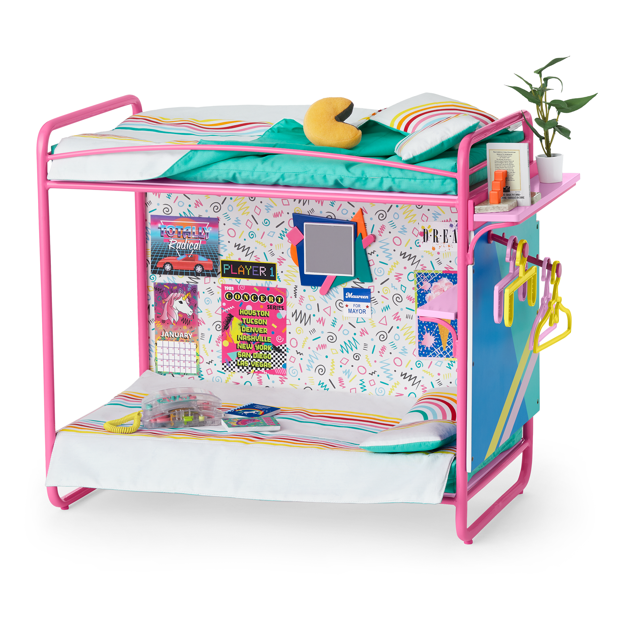 1980s Doll Bunk Bed Set for 18-inch Dolls | Courtney's™