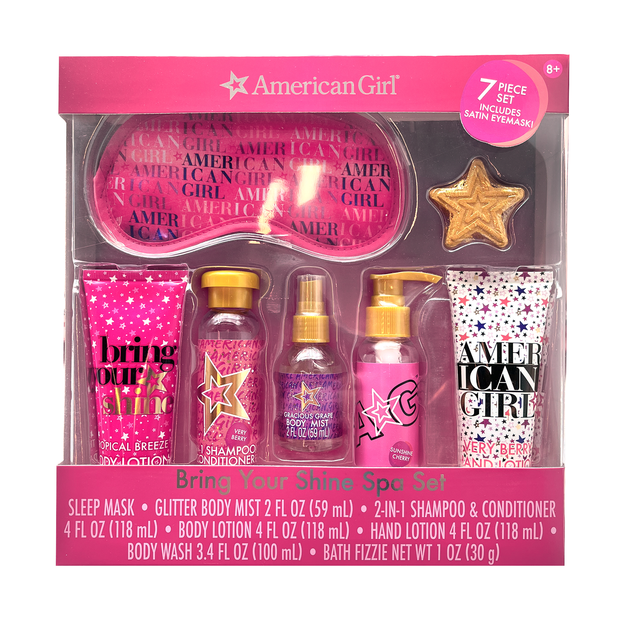 Girls Spa Gift Set with Berry Scented Products | Bring Your Shine