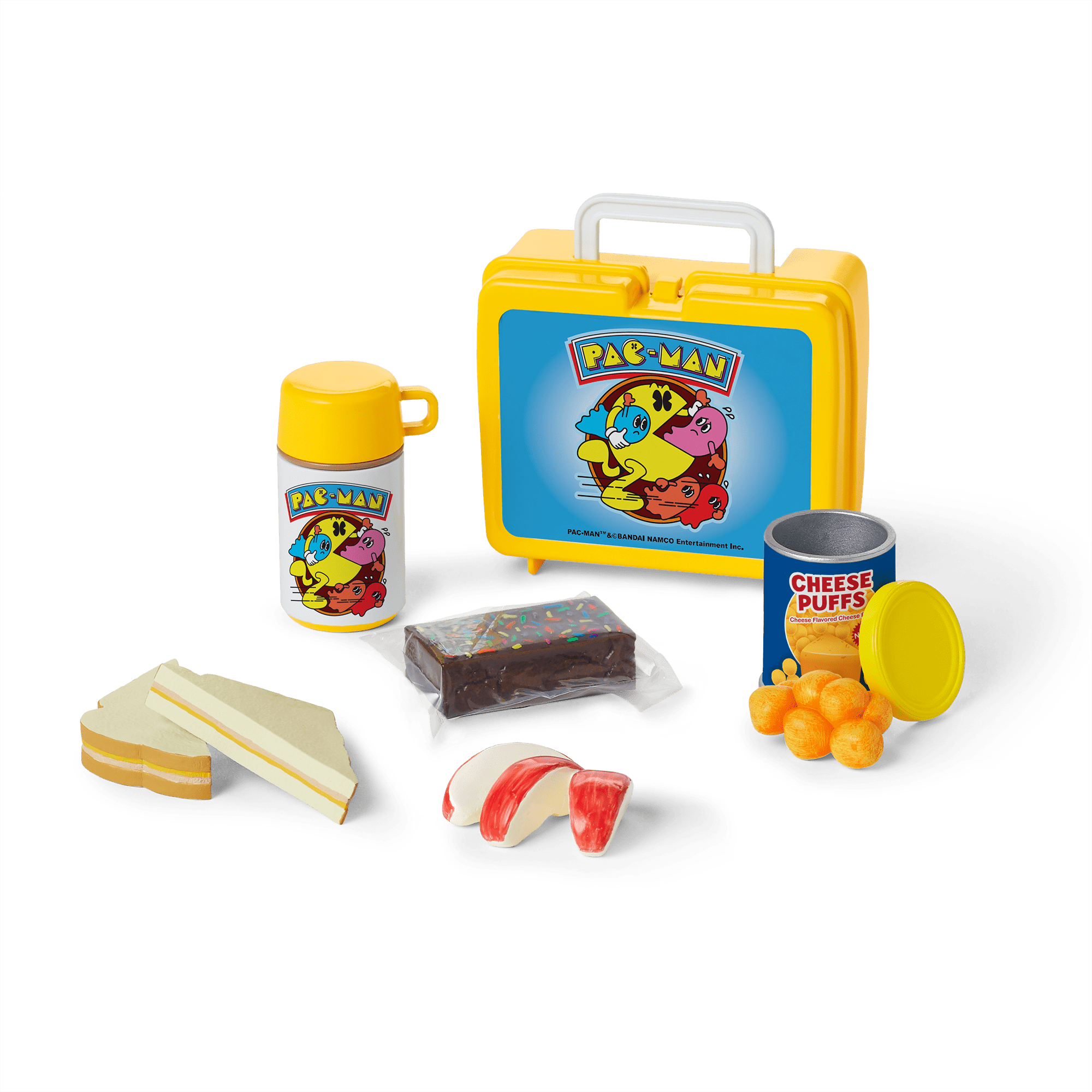 PAC-MAN Lunch Set for 18-inch Dolls | Courtney's™