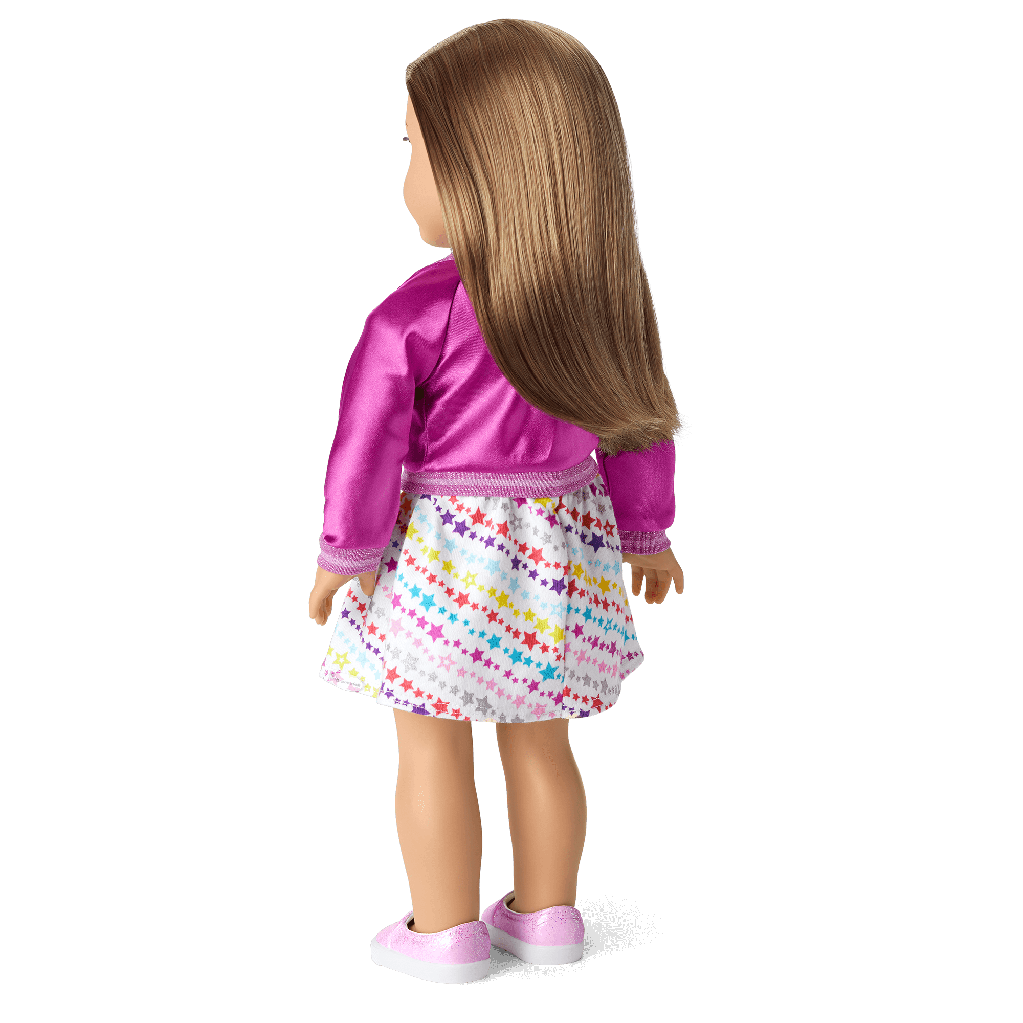 Truly Me Doll #39 with Star-Print Dress & Book | 18" Play Doll