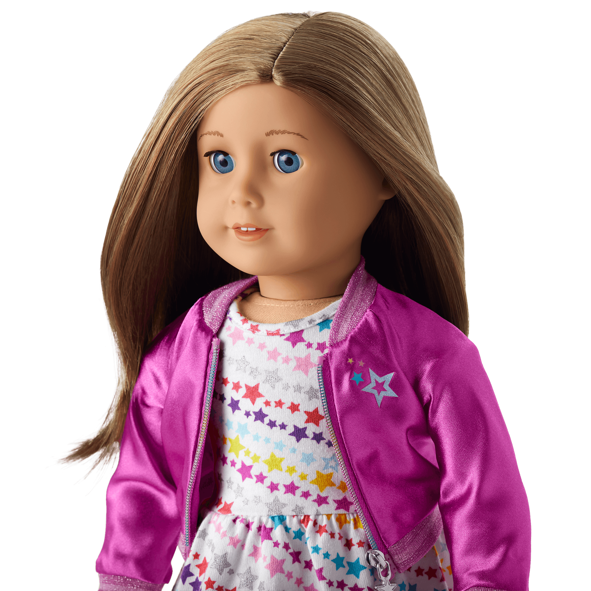 Truly Me Doll #39 with Star-Print Dress & Book | 18" Play Doll