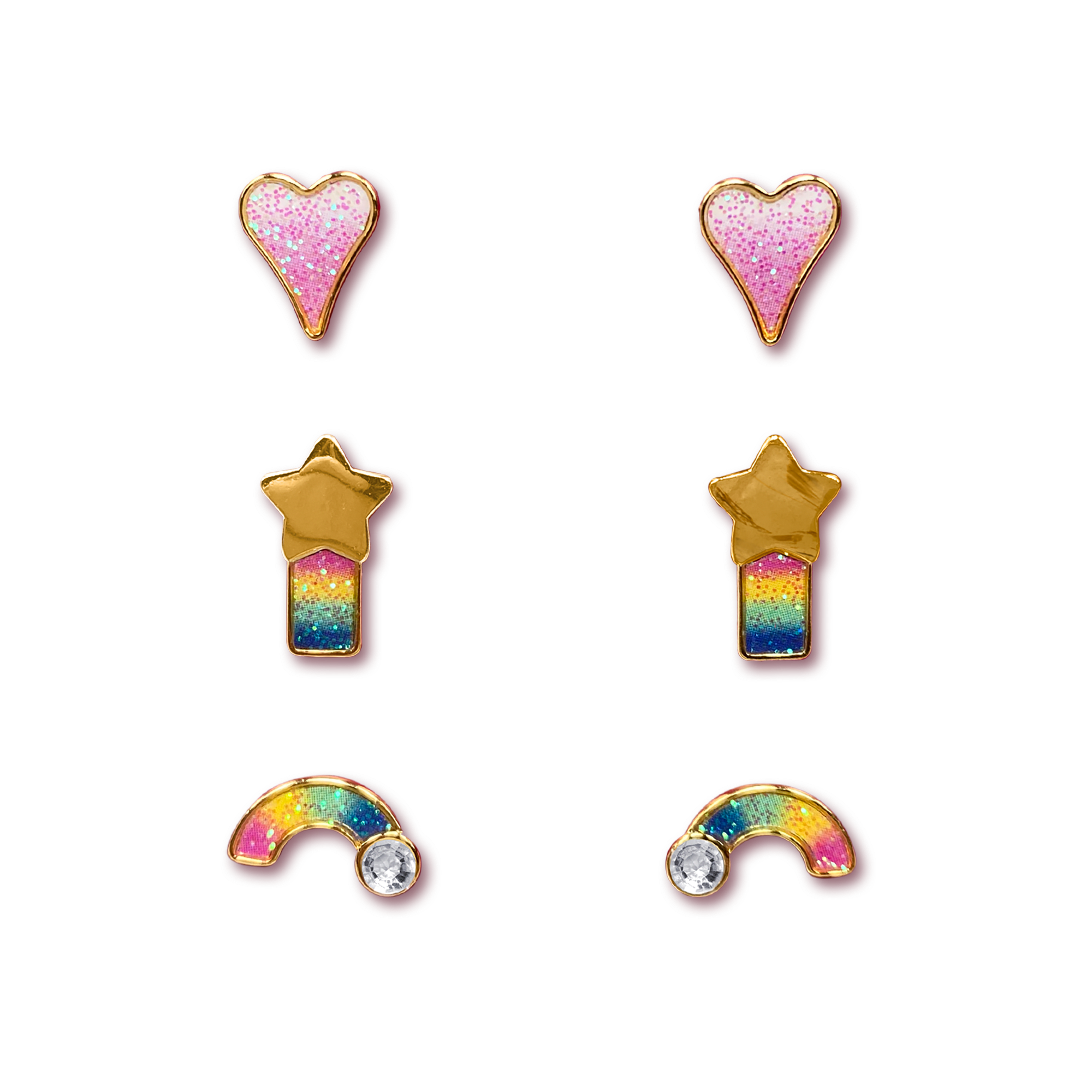 Golden Glow Doll Earrings Set for 18-inch Dolls | American Girl x Stephanie Gottlieb