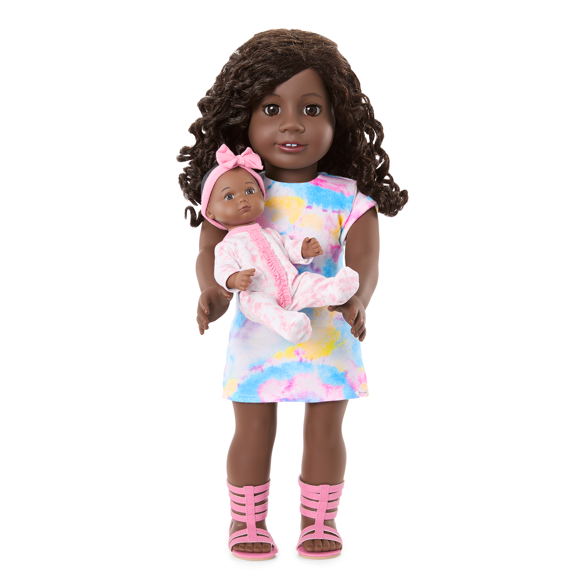 7.75-inch Baby Doll with Black Hair & Movable Limbs | Little Bitty Baby™