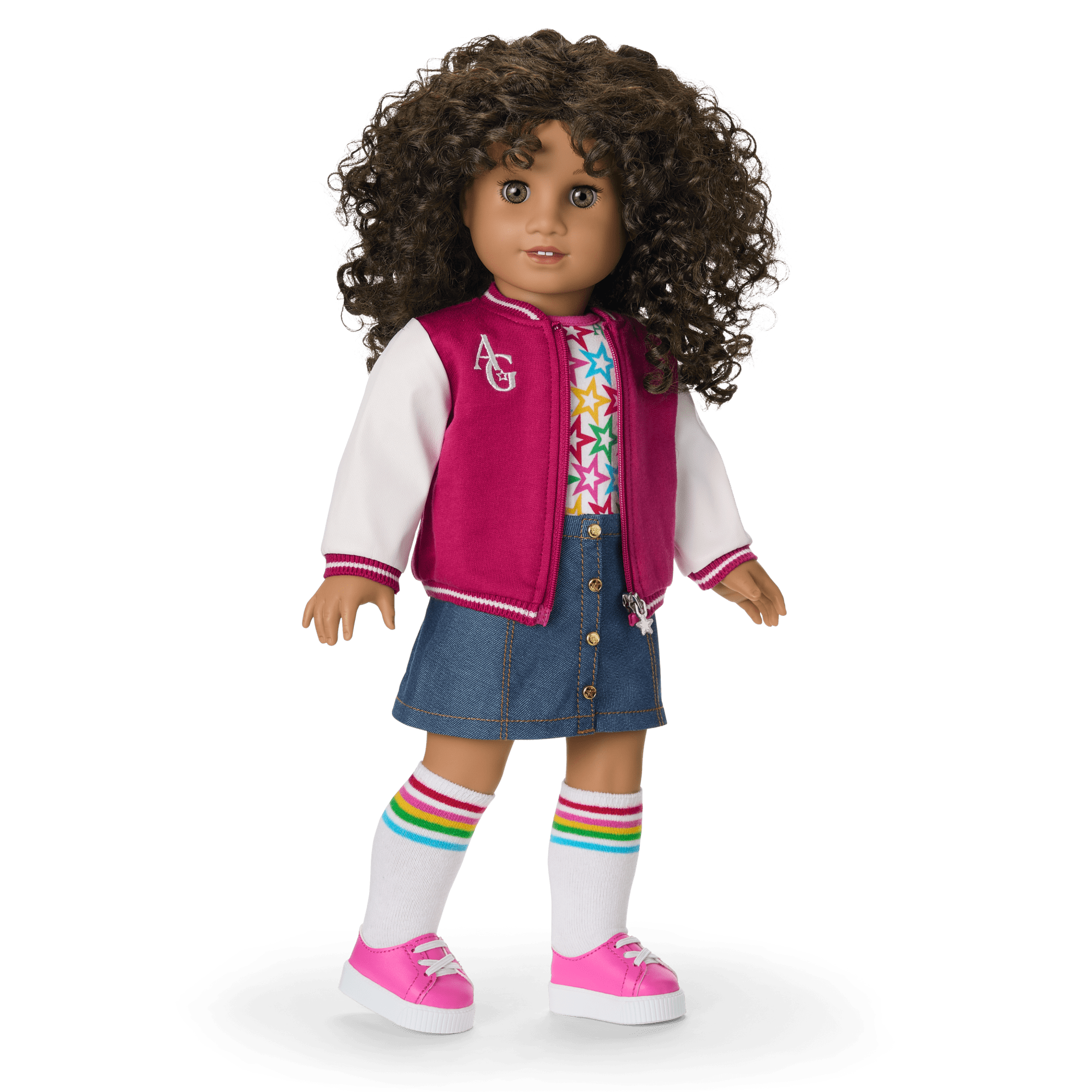 18-Inch Truly Me Doll with Curly Hair & Stylish Outfit | AG™