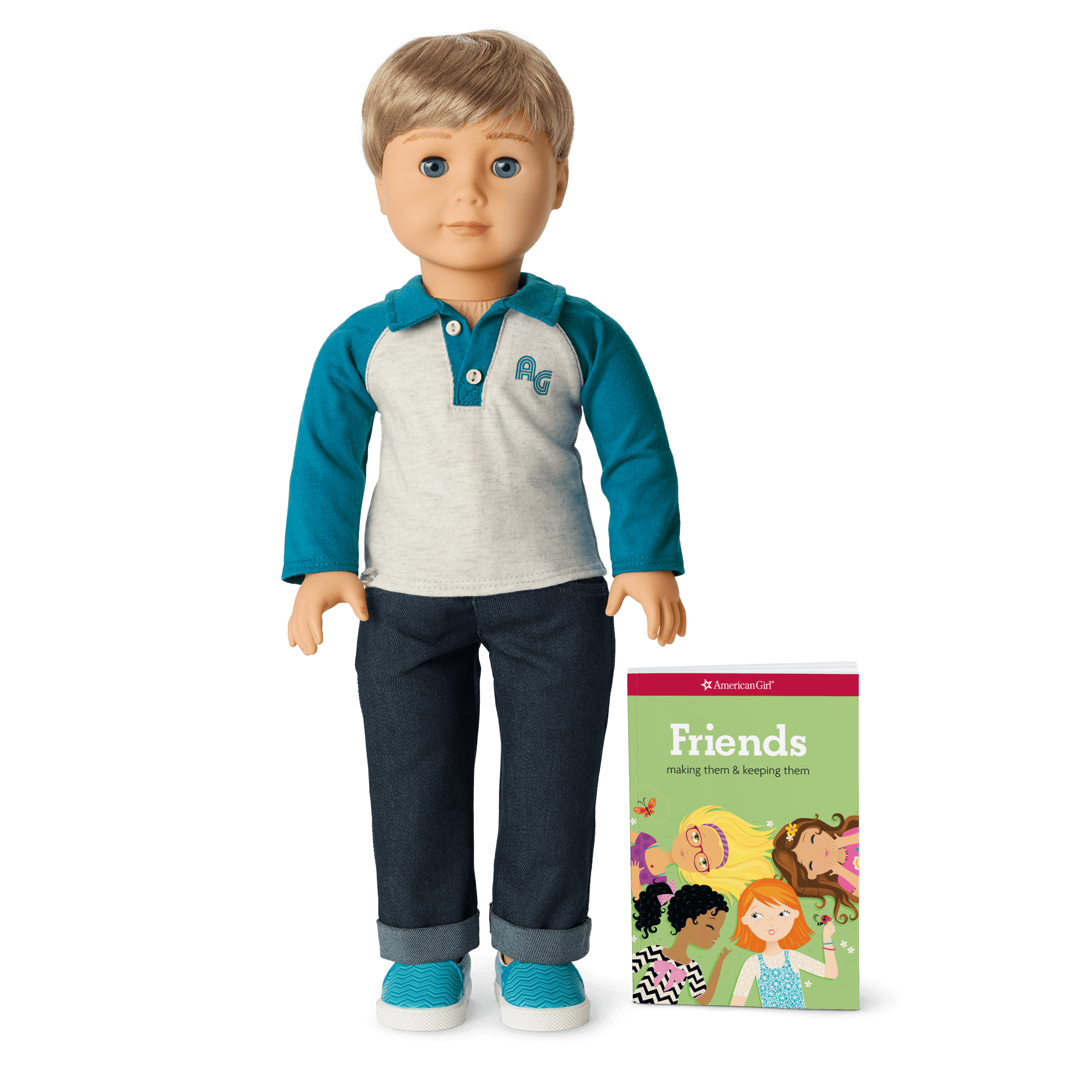 Blonde Hair & Light Blue Eyes Truly Me Doll #74 | AG Doll