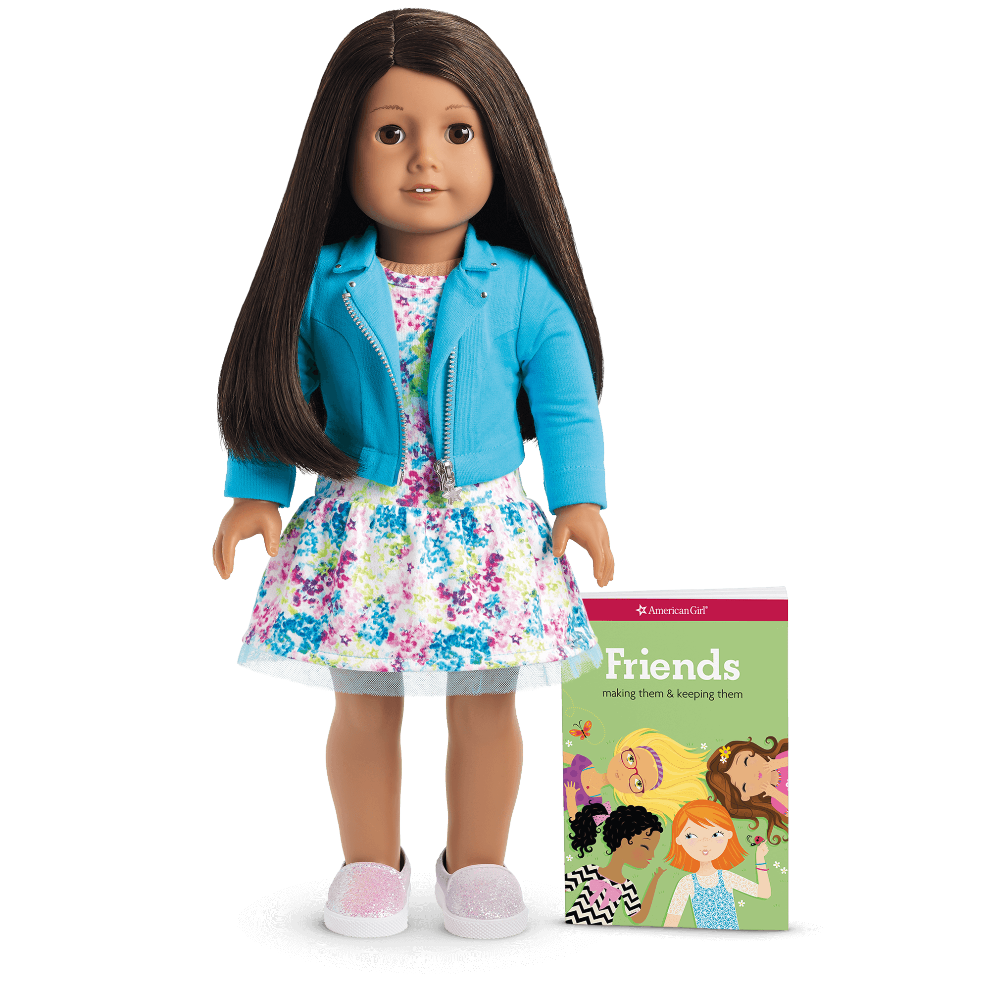Truly Me Doll #42 with Brown Eyes & Textured Hair | 18" Play Doll