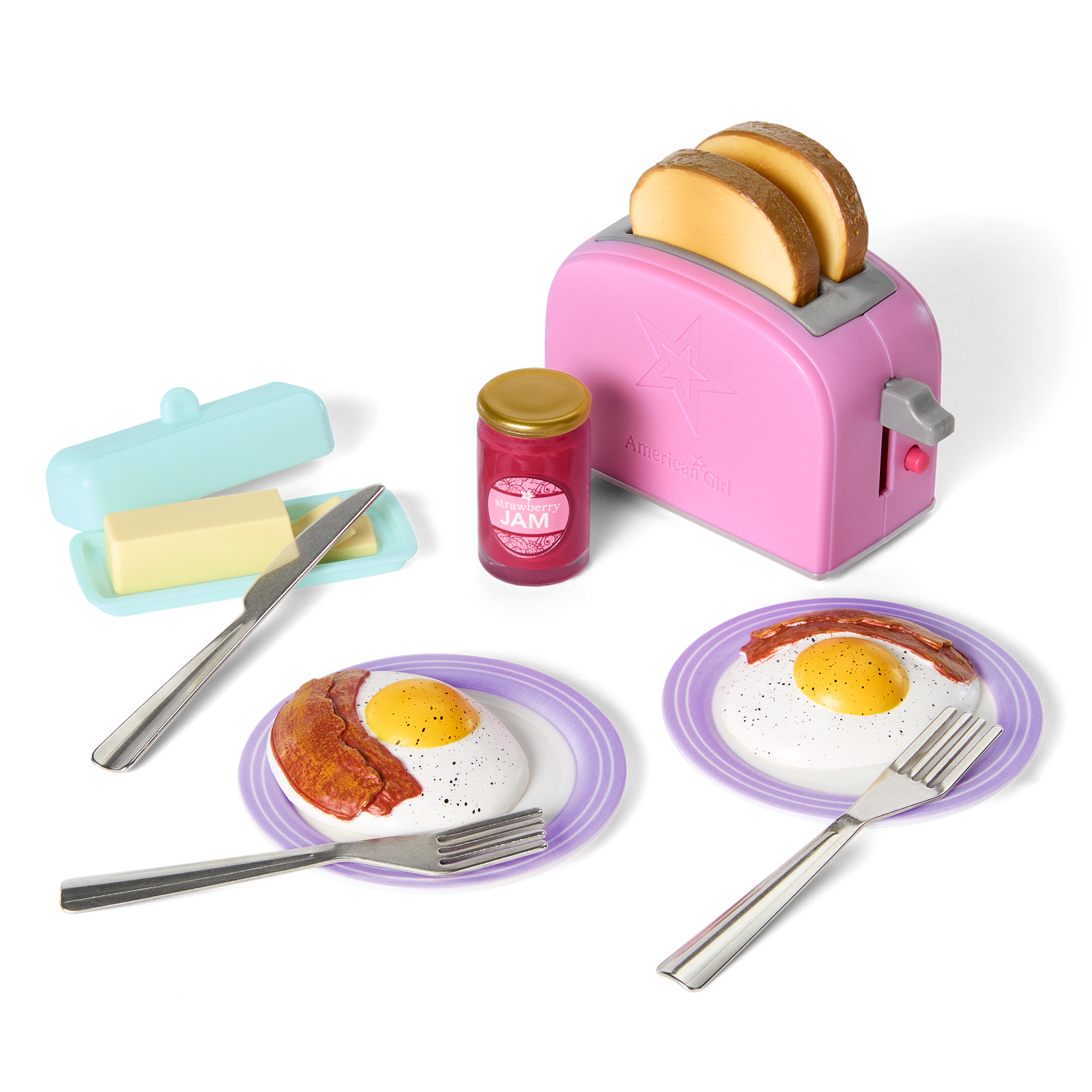 18-inch Doll Breakfast Set with Toaster & Accessories | American Girl