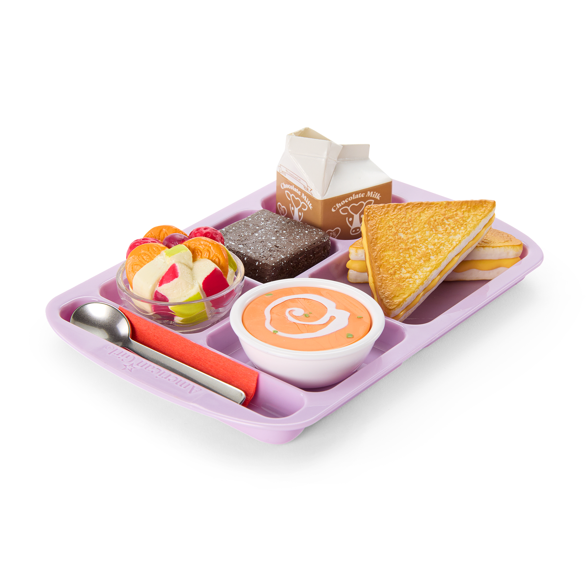 Hot Lunch Playset for 18-inch Dolls | Grilled Cheese & Soup