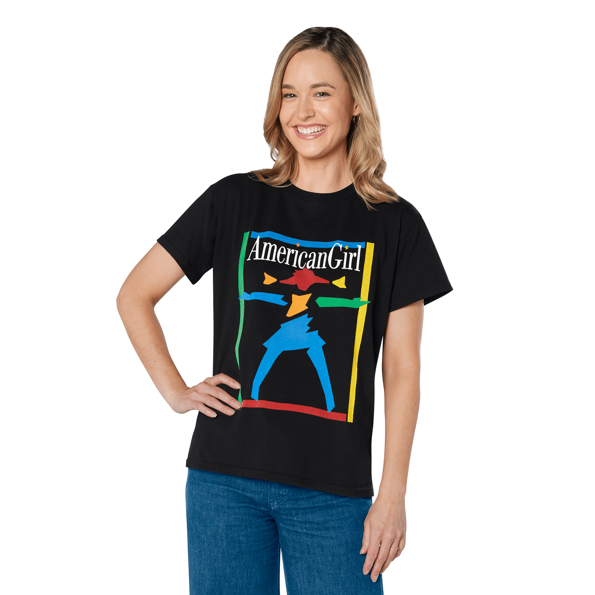 Vintage American Girl Today™ Tee for Adults | 90s Retro Style