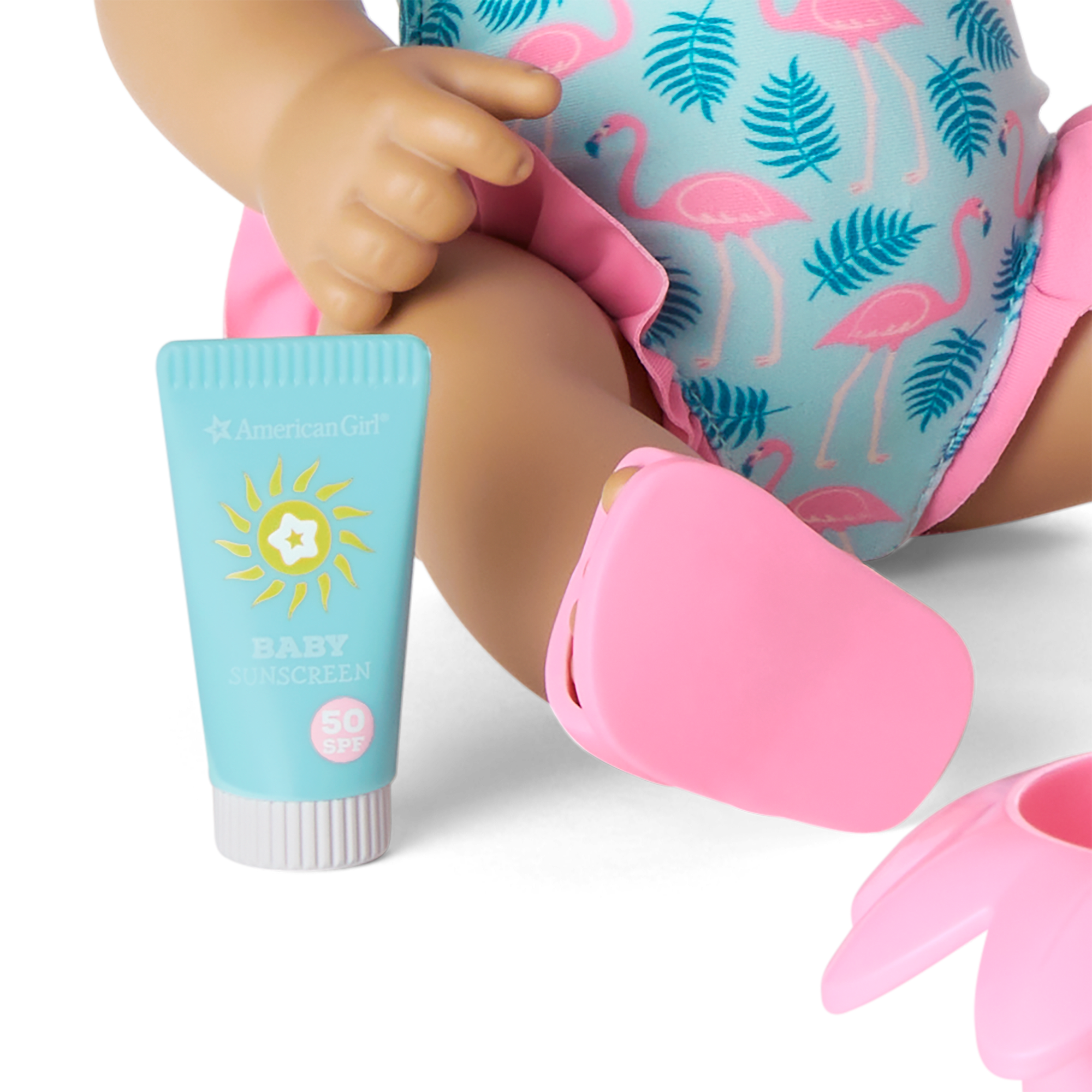 Flamingo Water Play Set for Toddlers | Bitty Baby Splash