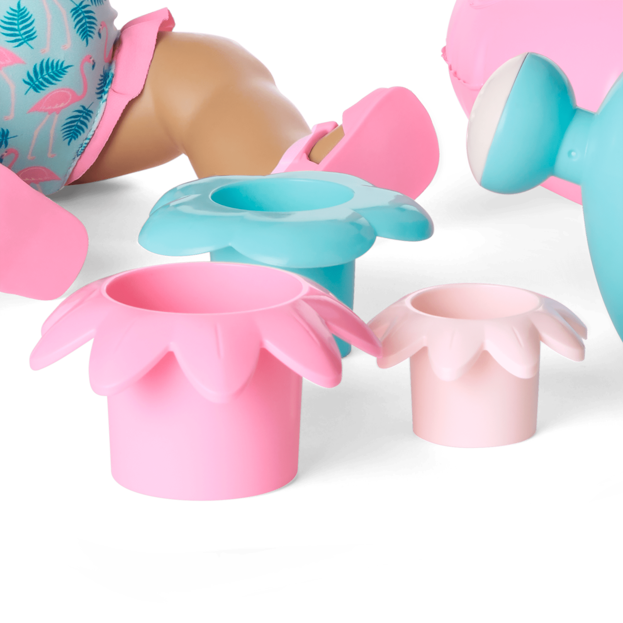 Flamingo Water Play Set for Toddlers | Bitty Baby Splash