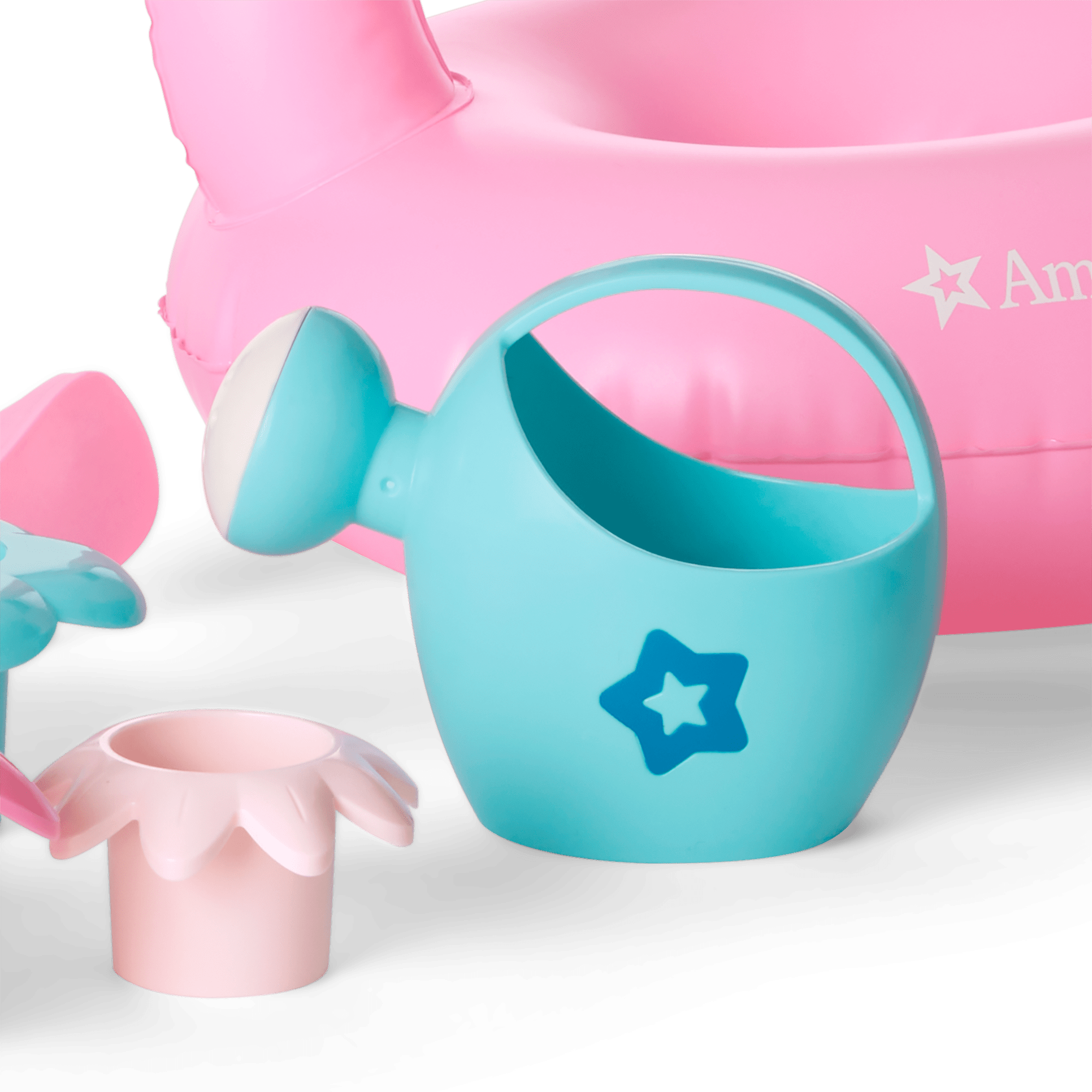 Flamingo Water Play Set for Toddlers | Bitty Baby Splash