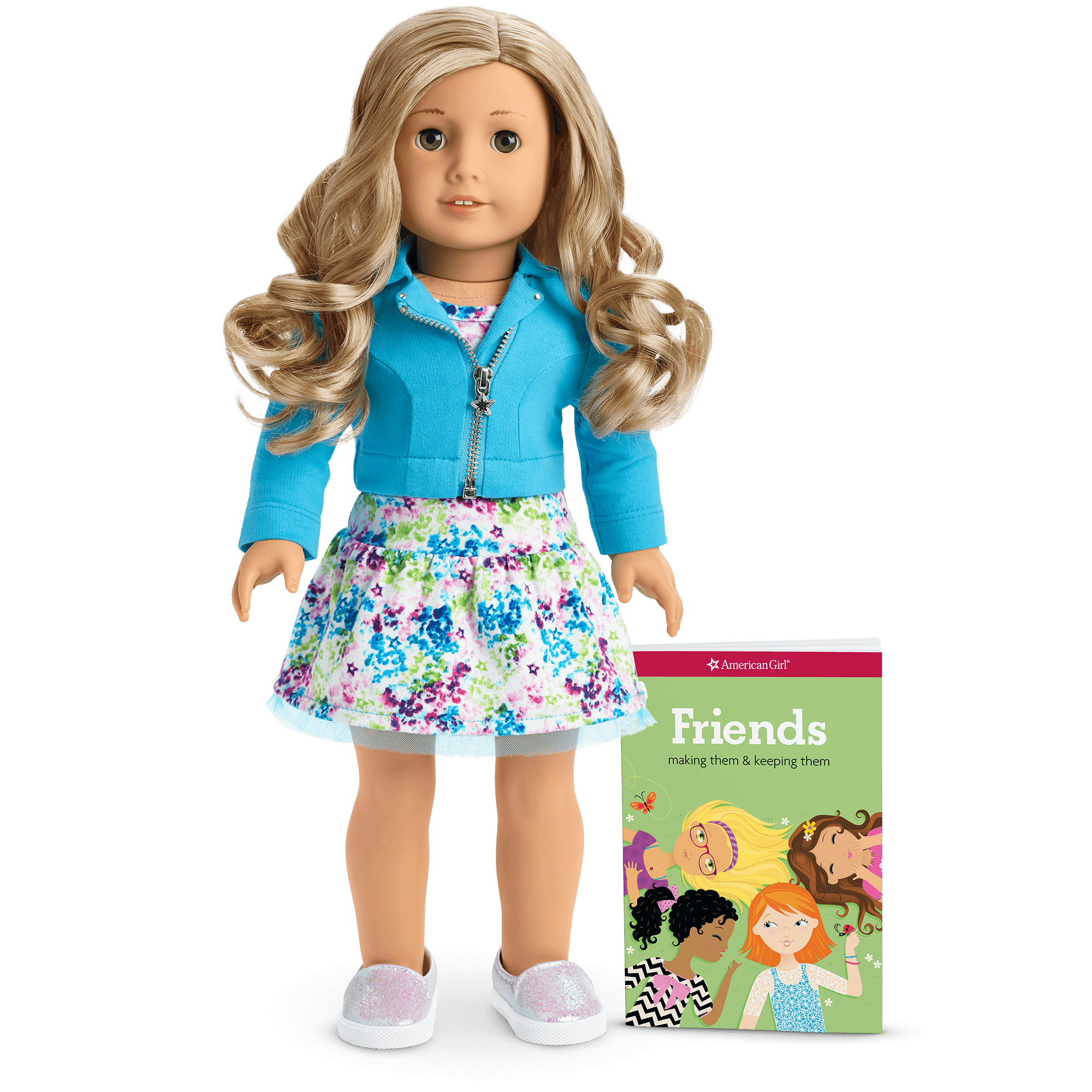 Truly Me Doll #78 with Green Eyes & Curly Hair | 18" Play Doll