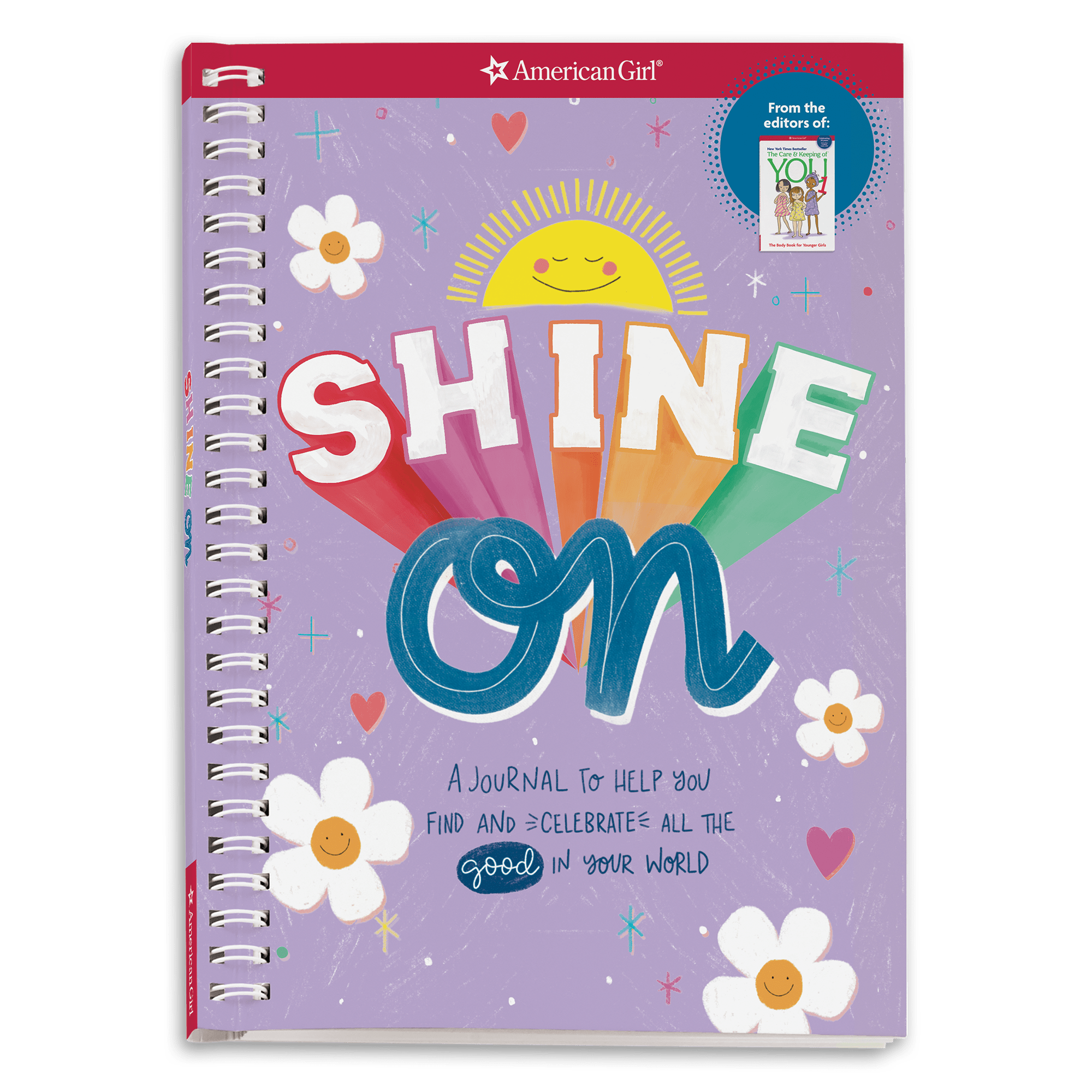 Girls' Interactive Journal with Prompts & Activities | Shine On