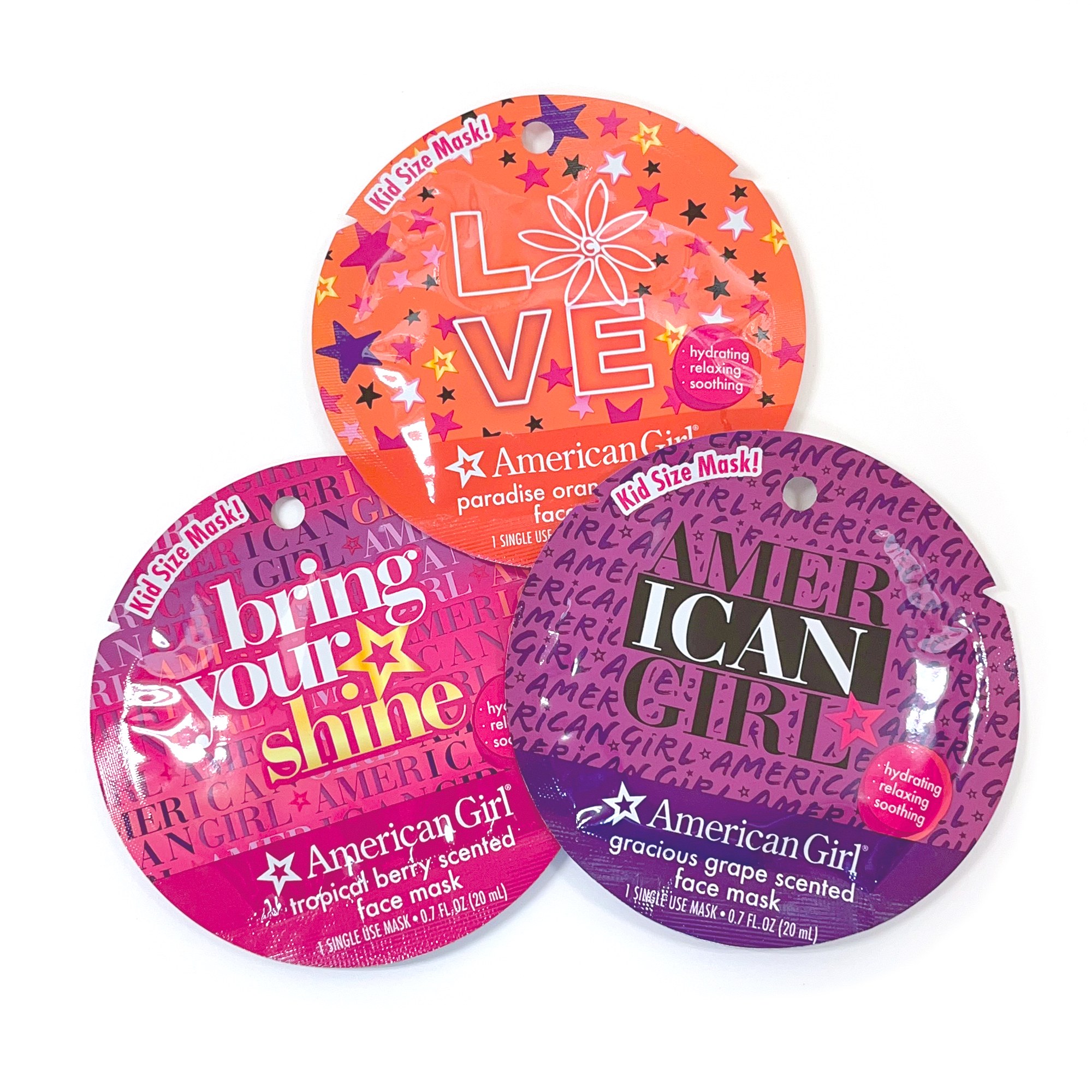 Scented Spa Masks 3-Pack for Girls | Cruelty-Free & Kid-Sized