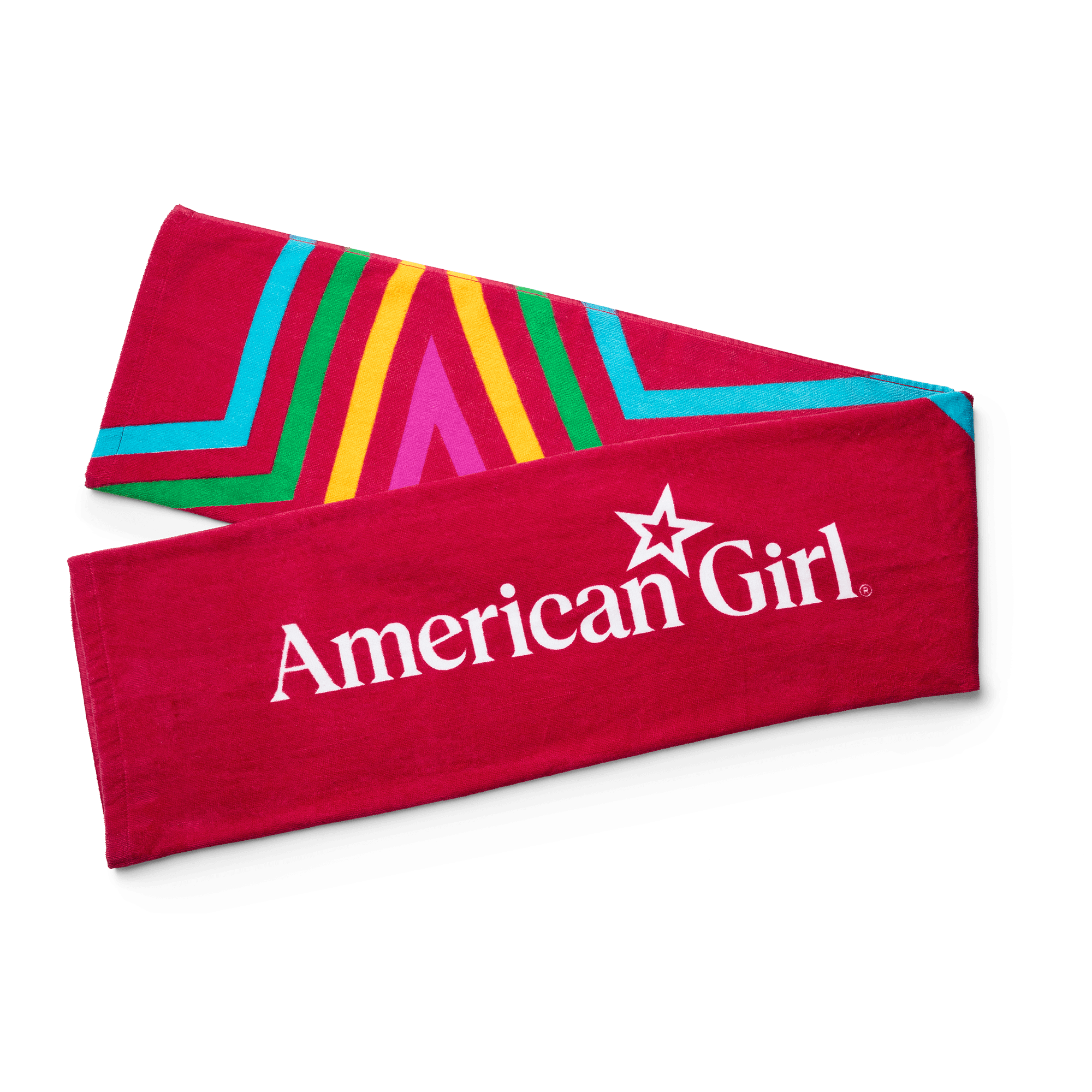 Colorful Star Beach Towel for Kids & Adults | American Girl