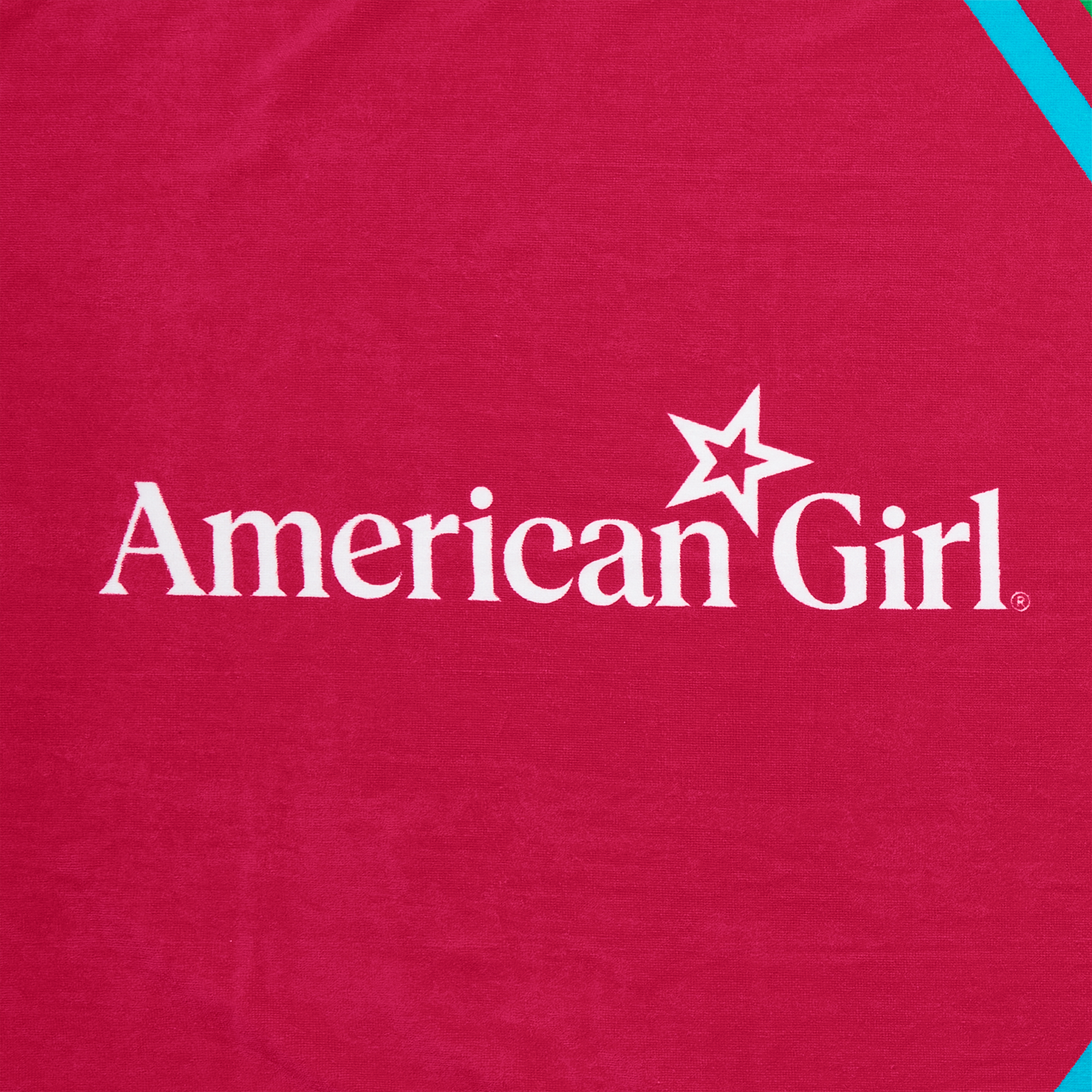 Colorful Star Beach Towel for Kids & Adults | American Girl