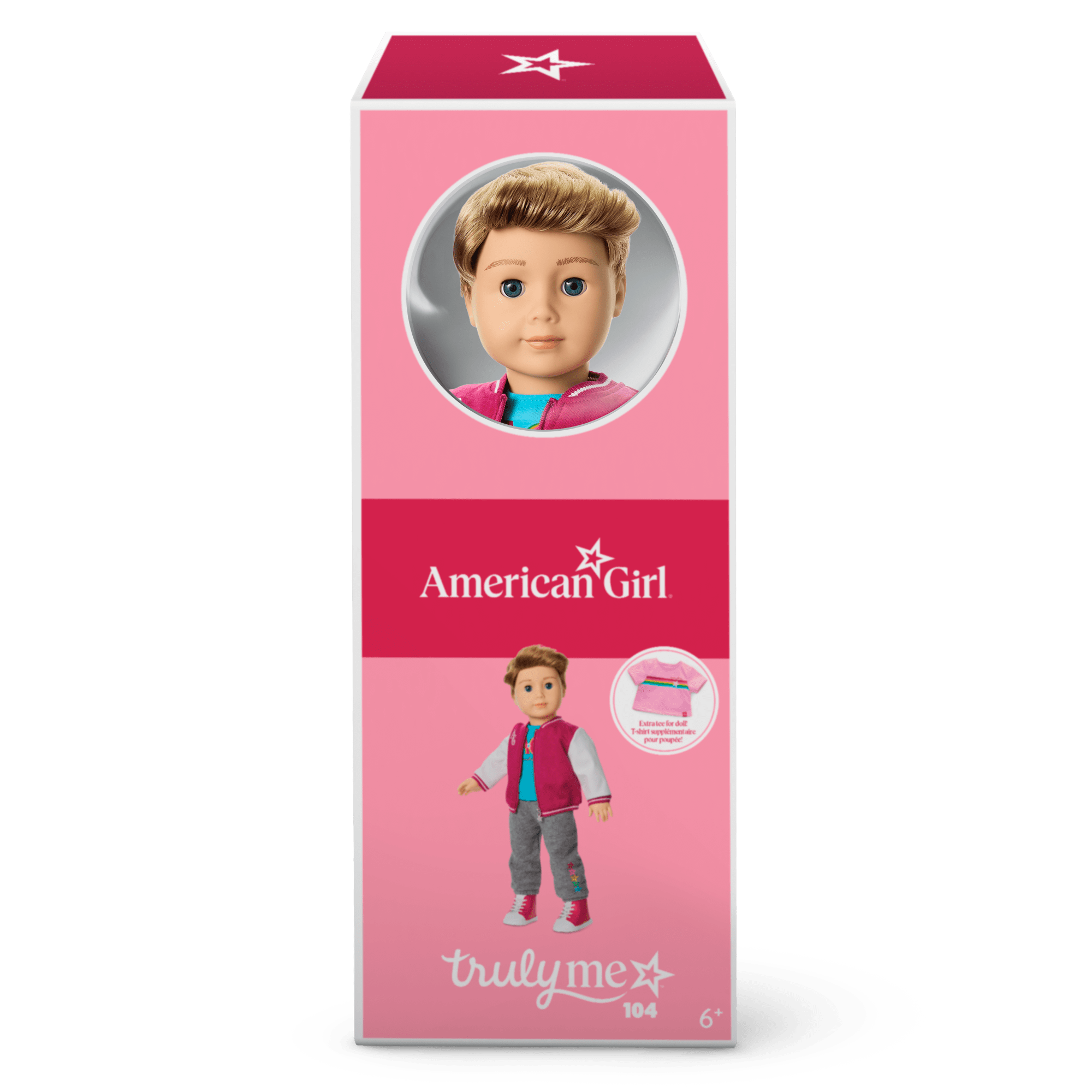 18-inch Truly Me Doll with Caramel Hair & Varsity Jacket | AG™