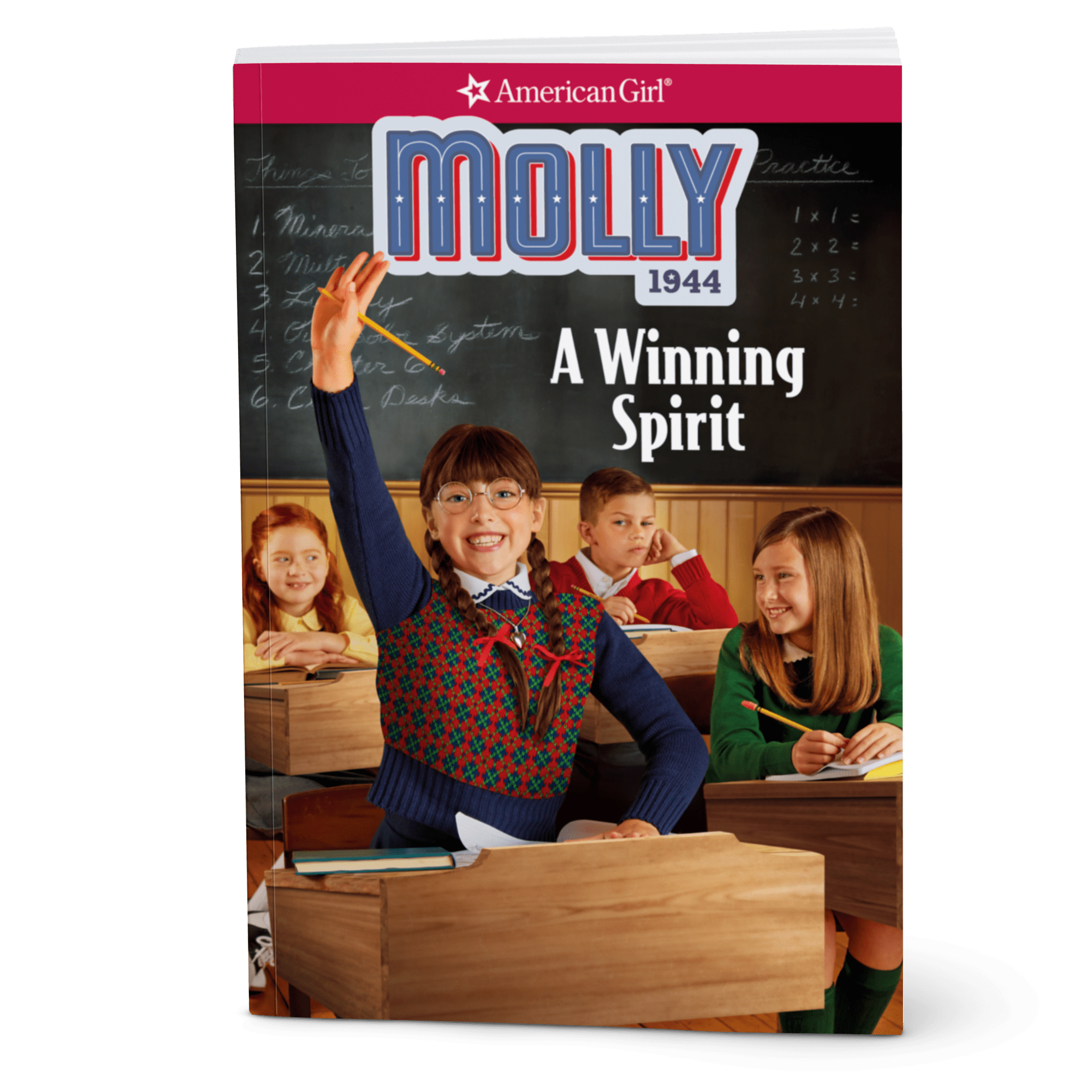 18-inch Molly™ Historical Doll with Book & Authentic 1944 Outfit