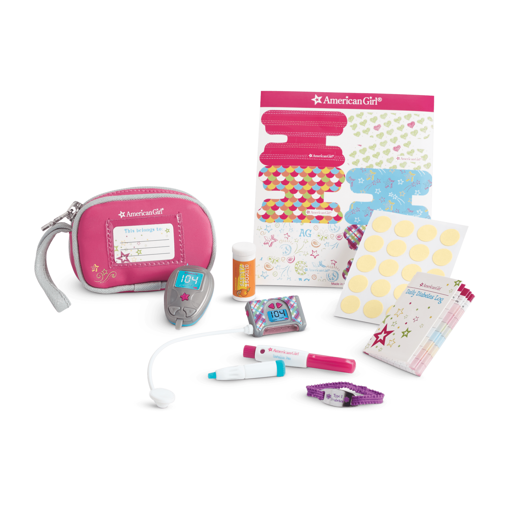 Pretend Diabetes Care Kit for Dolls with Insulin Pump & Accessories | Truly Me