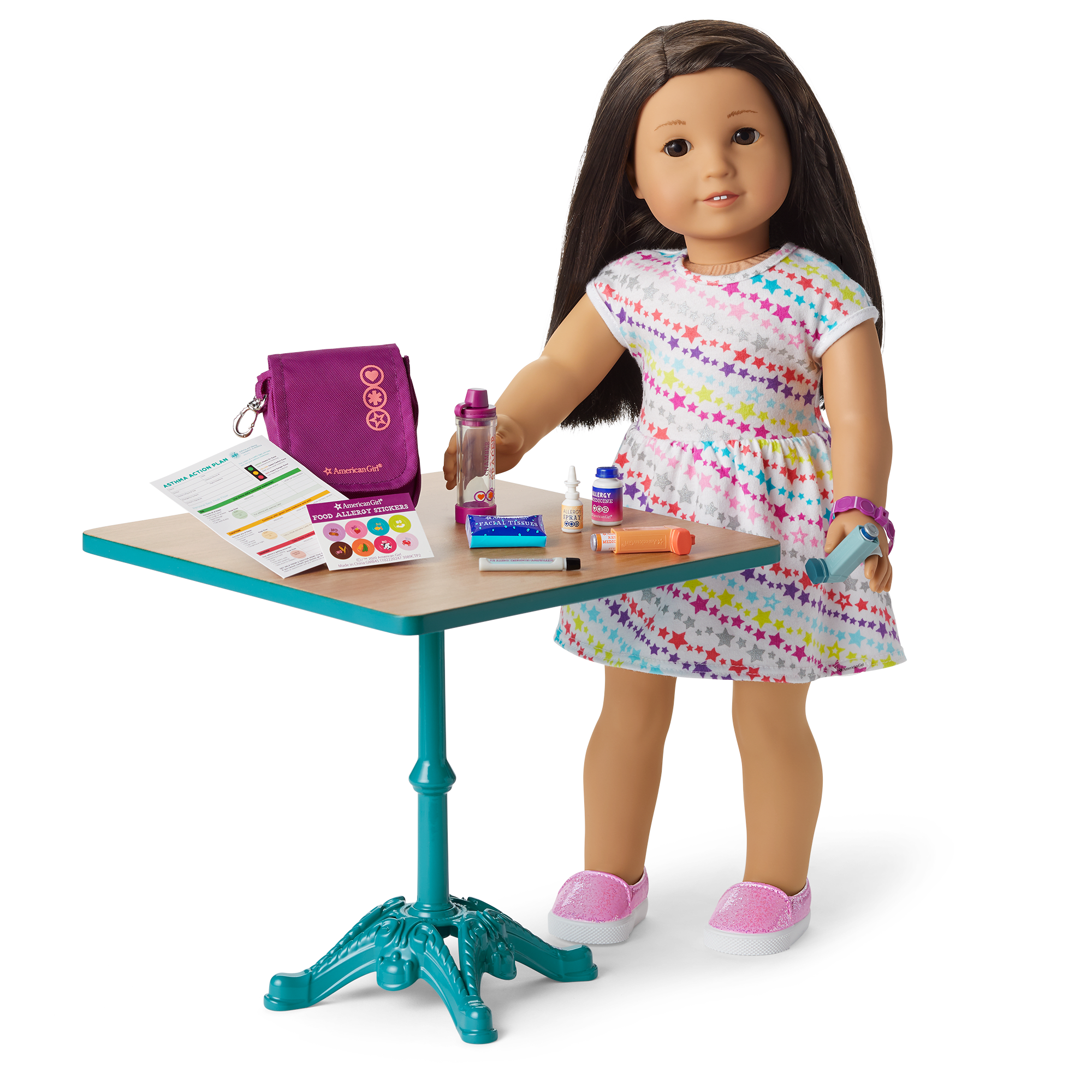 Asthma & Allergy Play Set for Dolls with Inhalers & Accessories | Truly Me