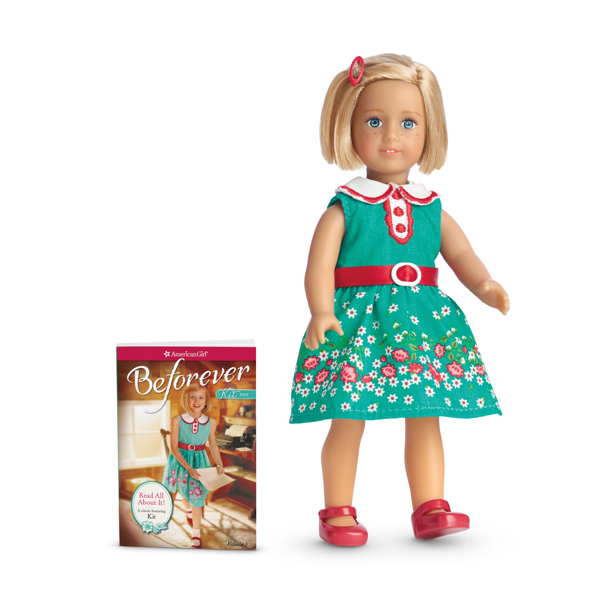 Kit Kittredge Mini Doll with Book | 1930s Historical Character
