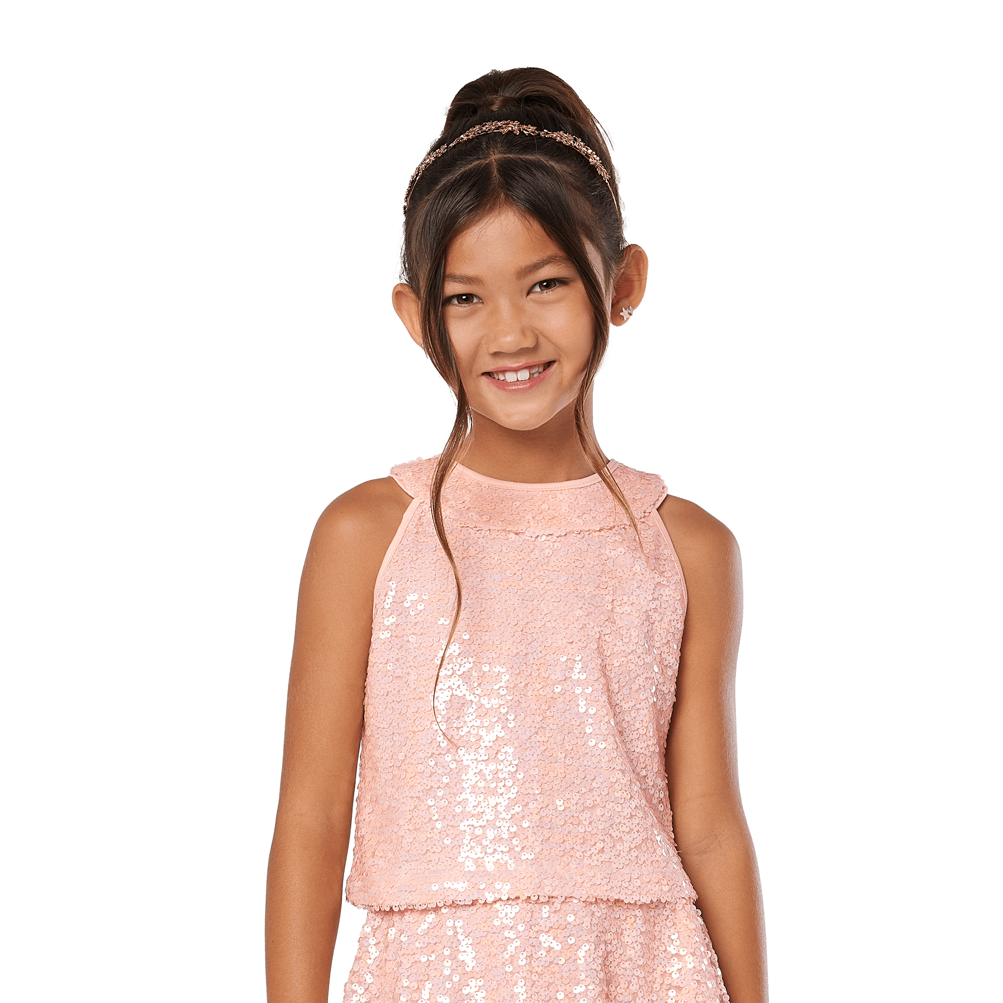 Sequined Halter Top for Girls | American Girl x Something Navy