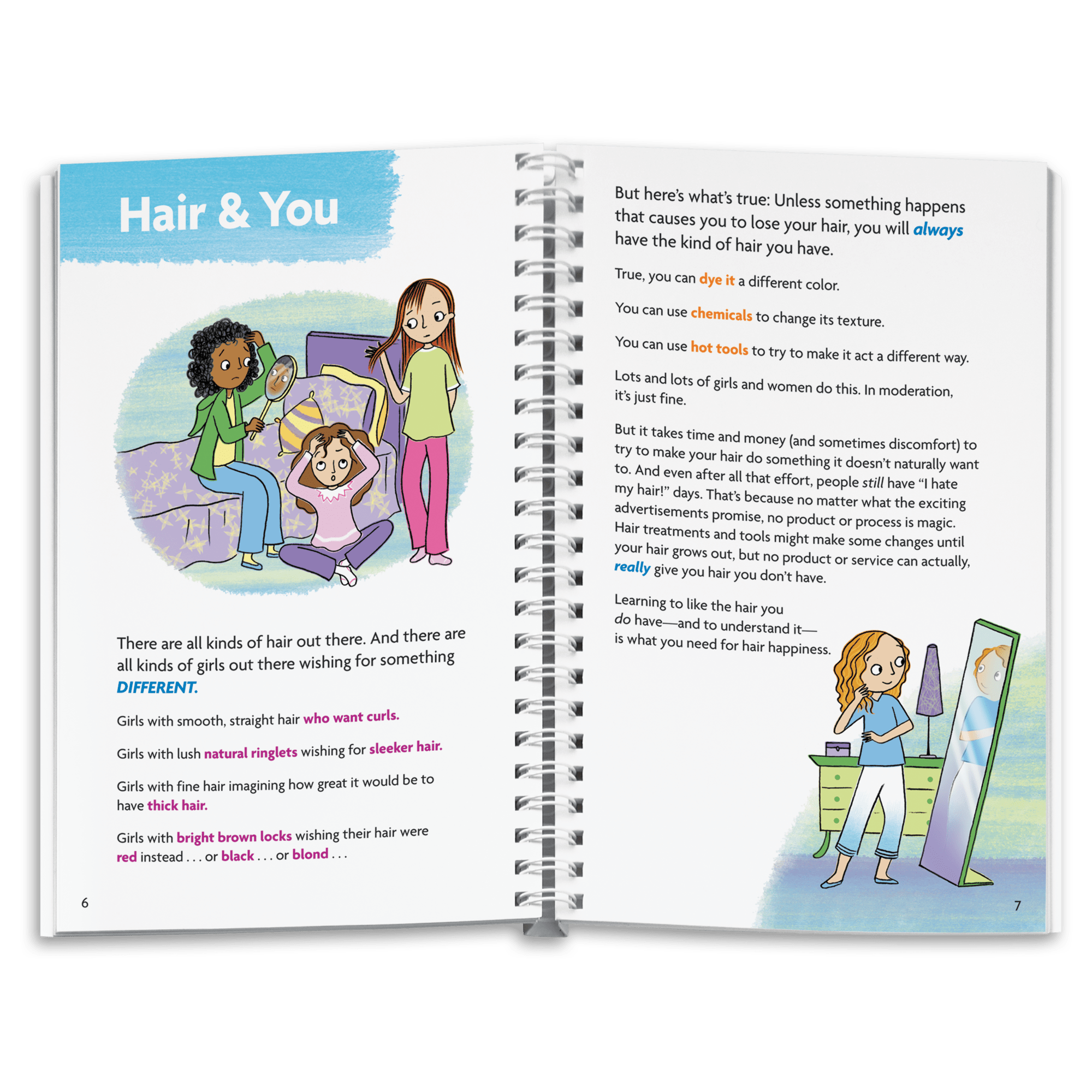 Hair Care Book for Girls with Styling Tips | The Hair Book