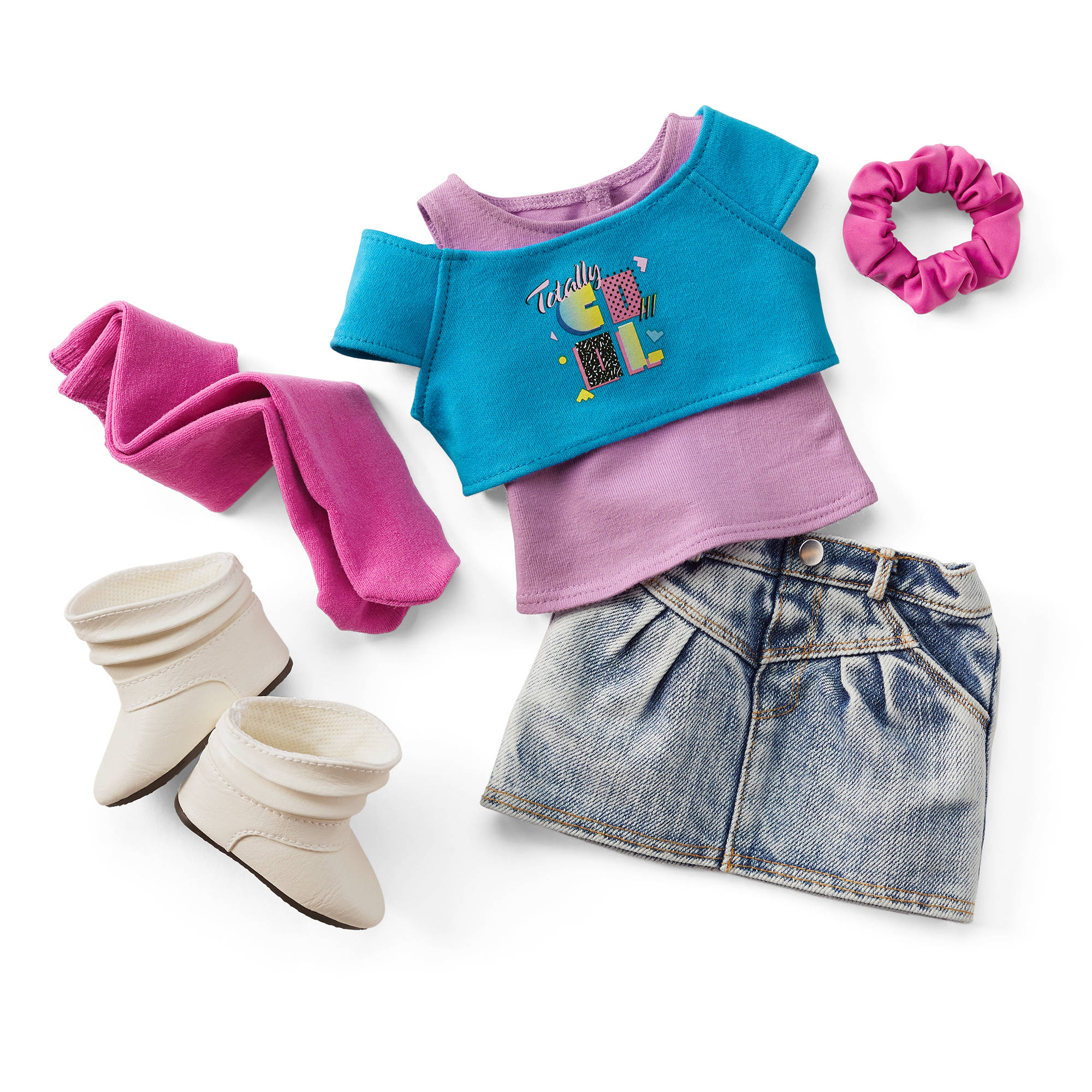 18-inch Courtney Doll with Book & 1980s Outfit | Historical Characters