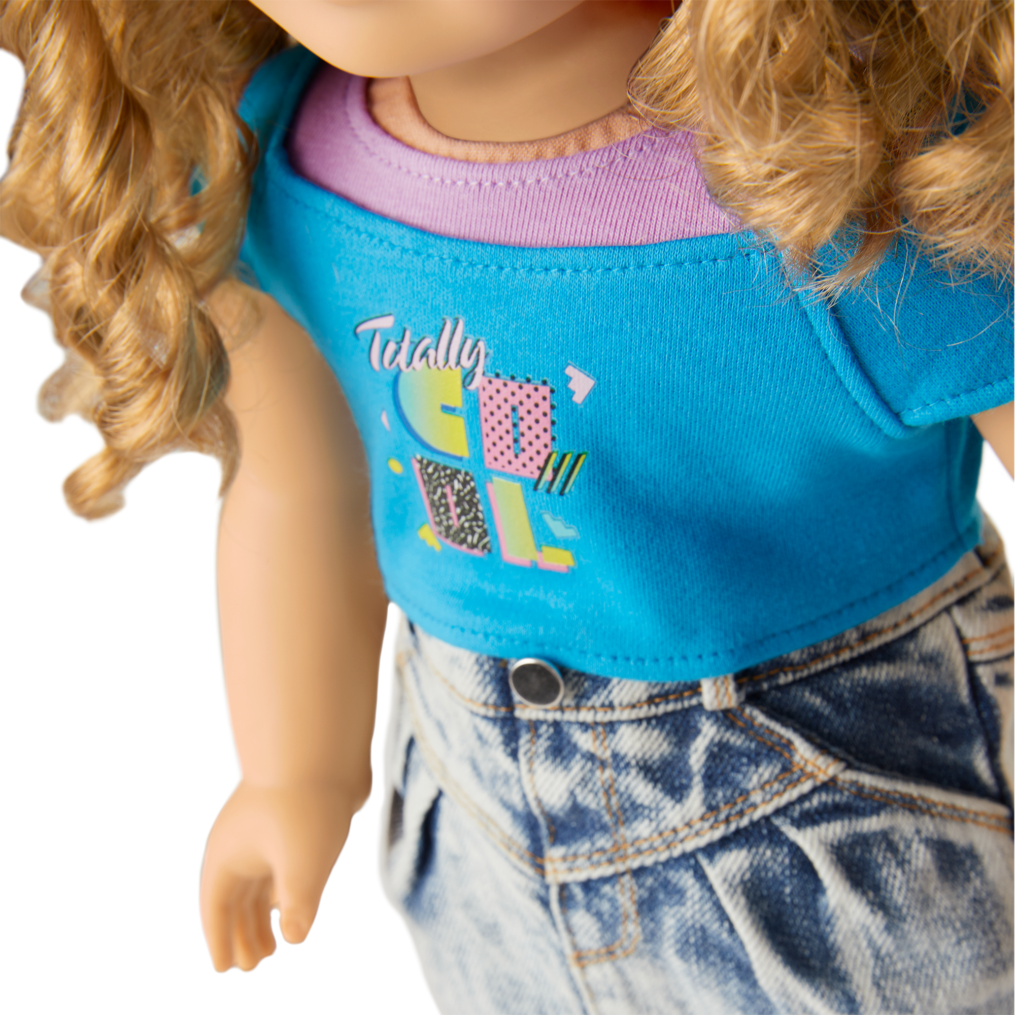 18-inch Courtney Doll with Book & 1980s Outfit | Historical Characters