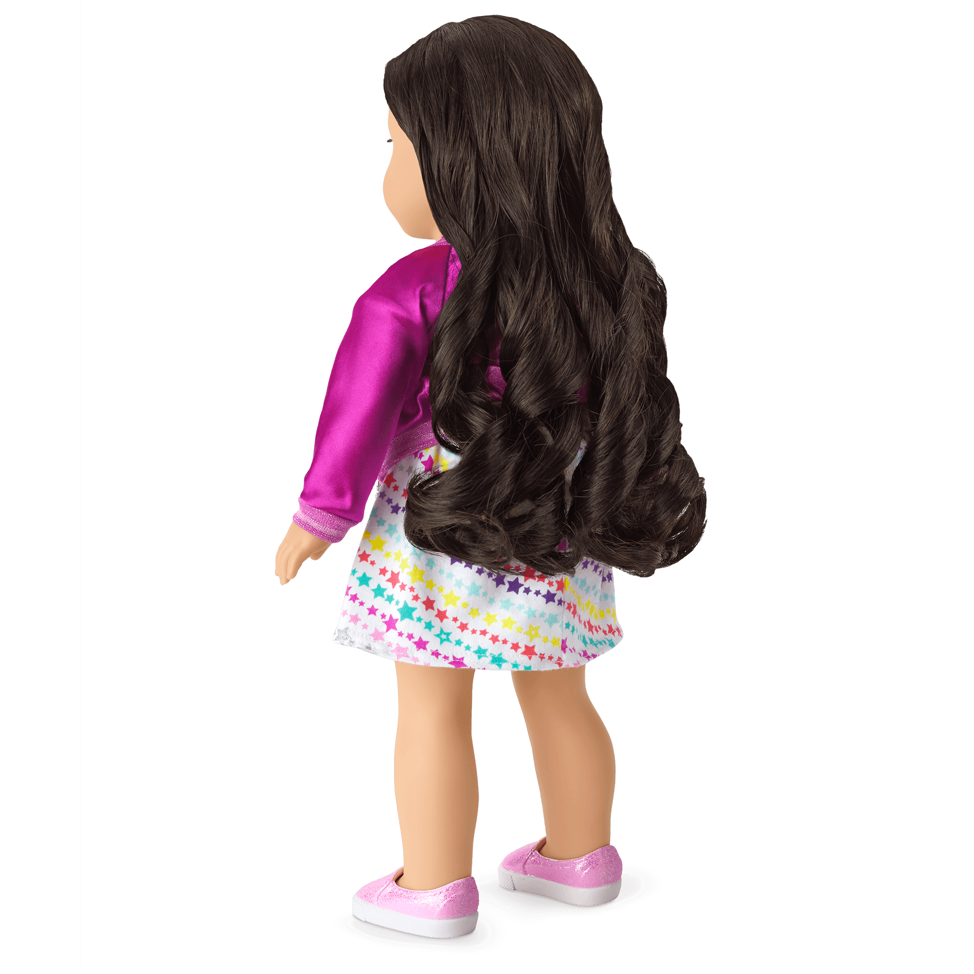 Truly Me Doll with Wavy Hair & Star-Print Dress | 18" Play Doll