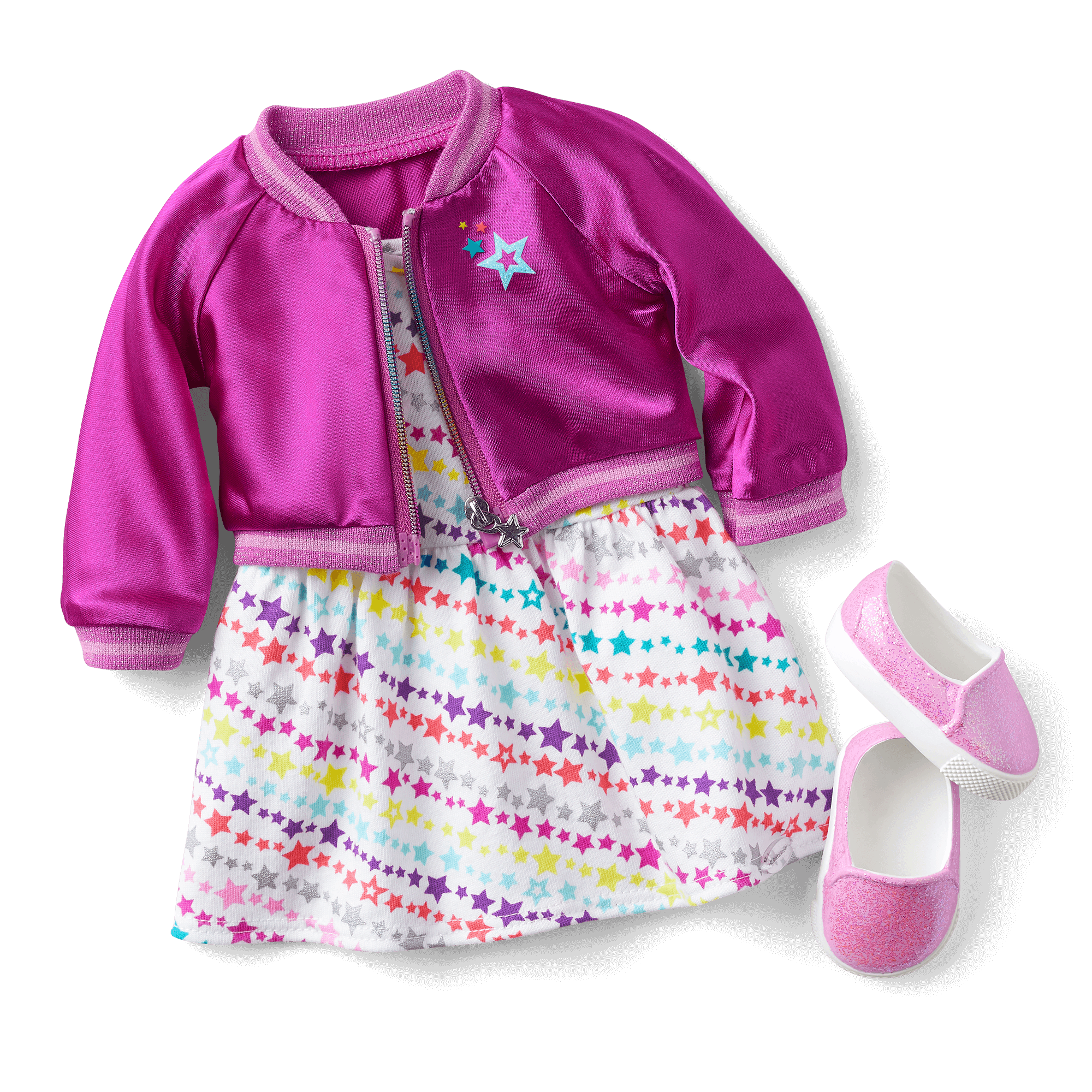 Truly Me Doll with Wavy Hair & Star-Print Dress | 18" Play Doll