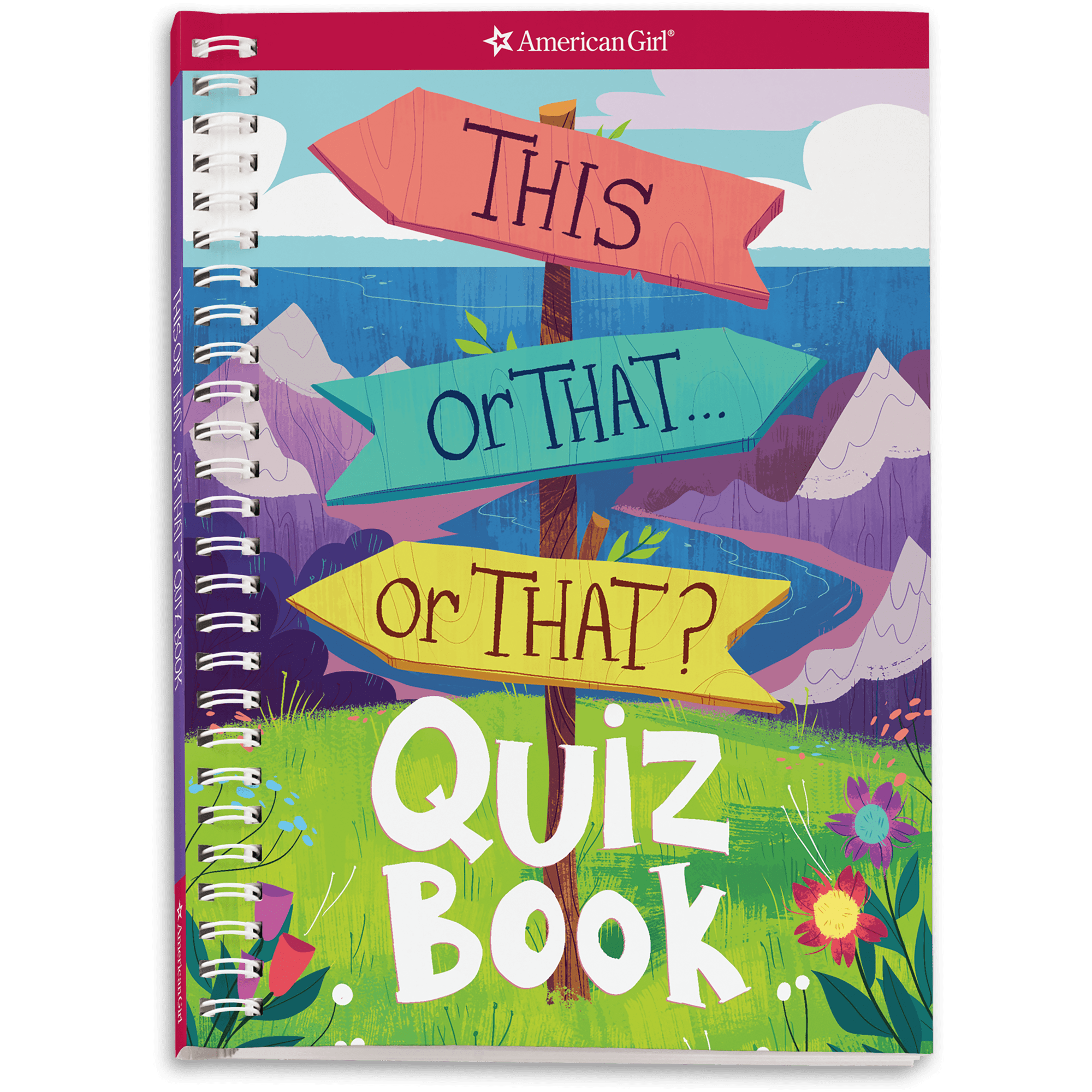 Fun This or That Quiz Book with 600 Choices | Spiral Edition