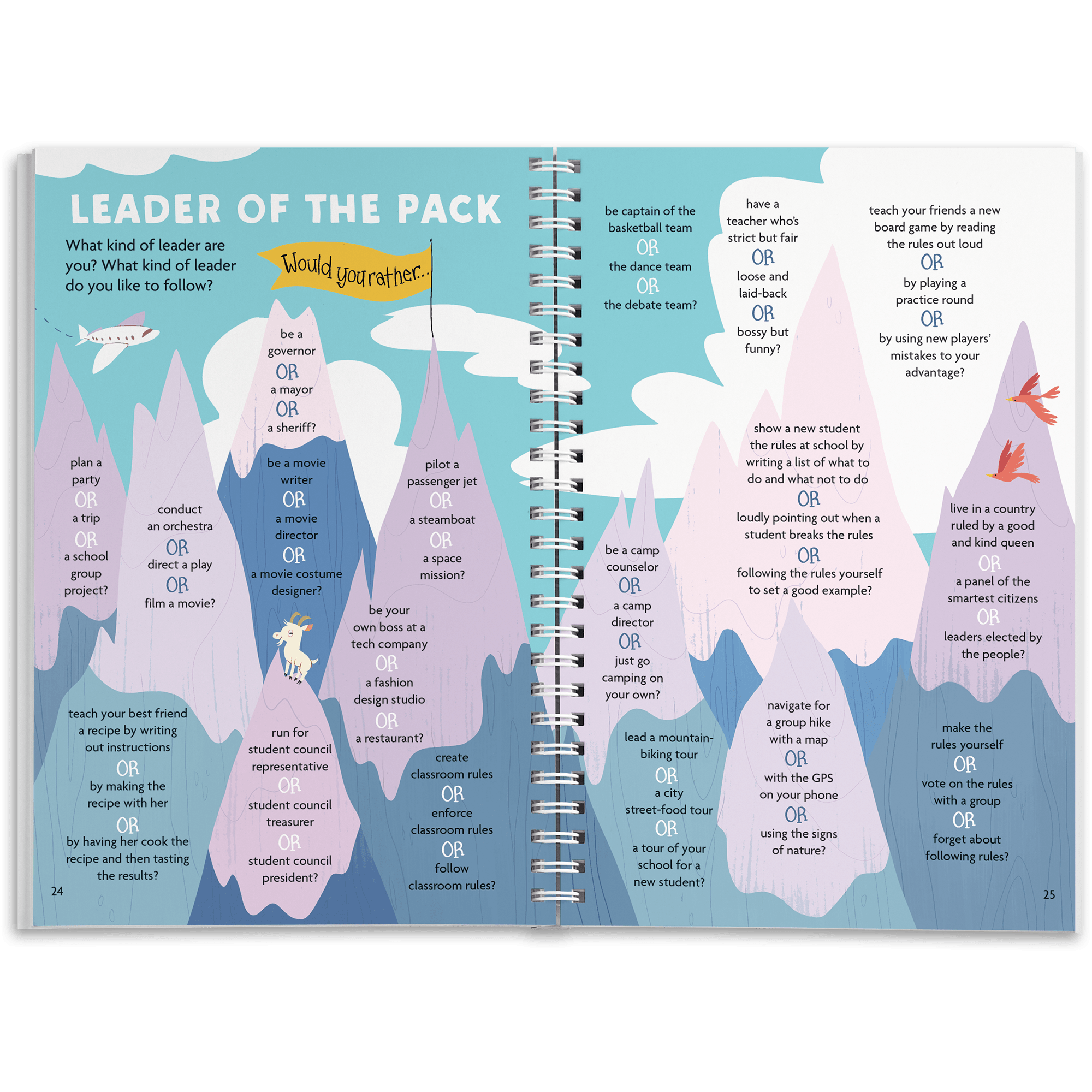 Fun This or That Quiz Book with 600 Choices | Spiral Edition
