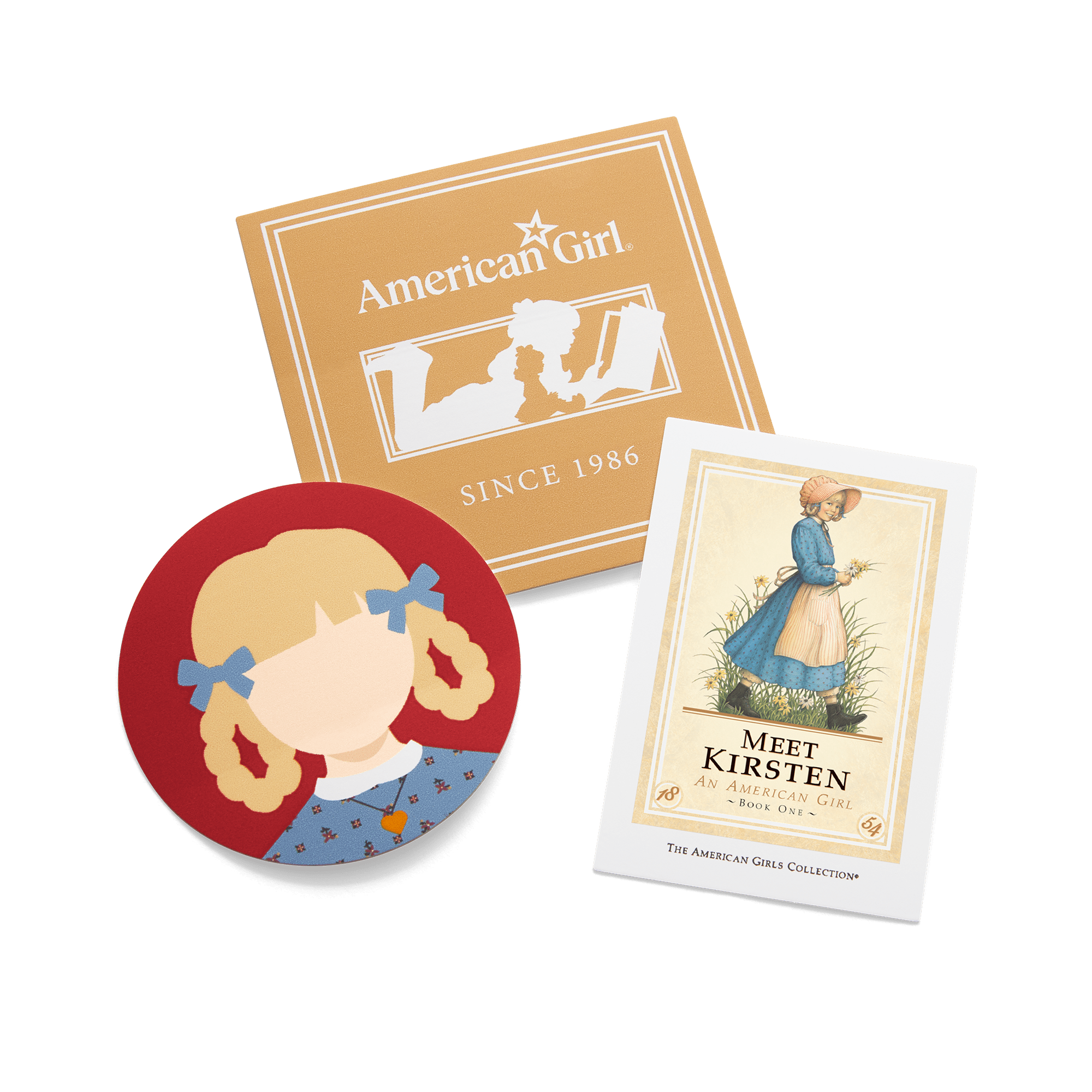 Kirsten Larson Vinyl Stickers Pack | Historical Character Decals