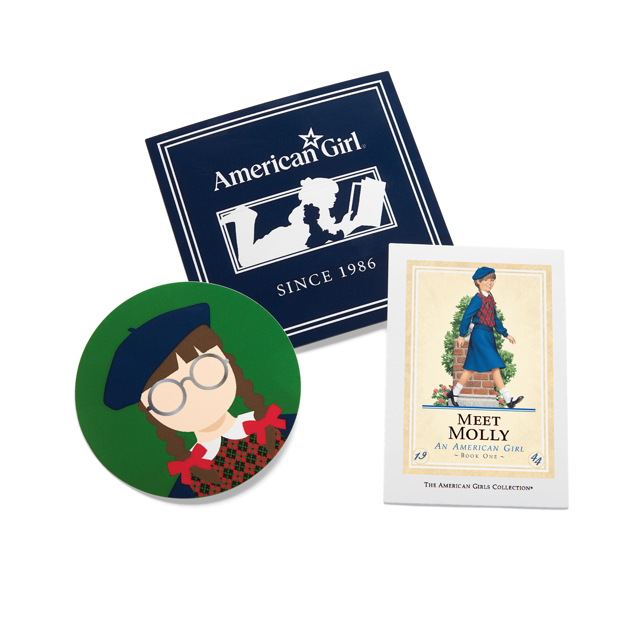 Molly McIntire Vinyl Sticker Pack | Historical Character Stickers