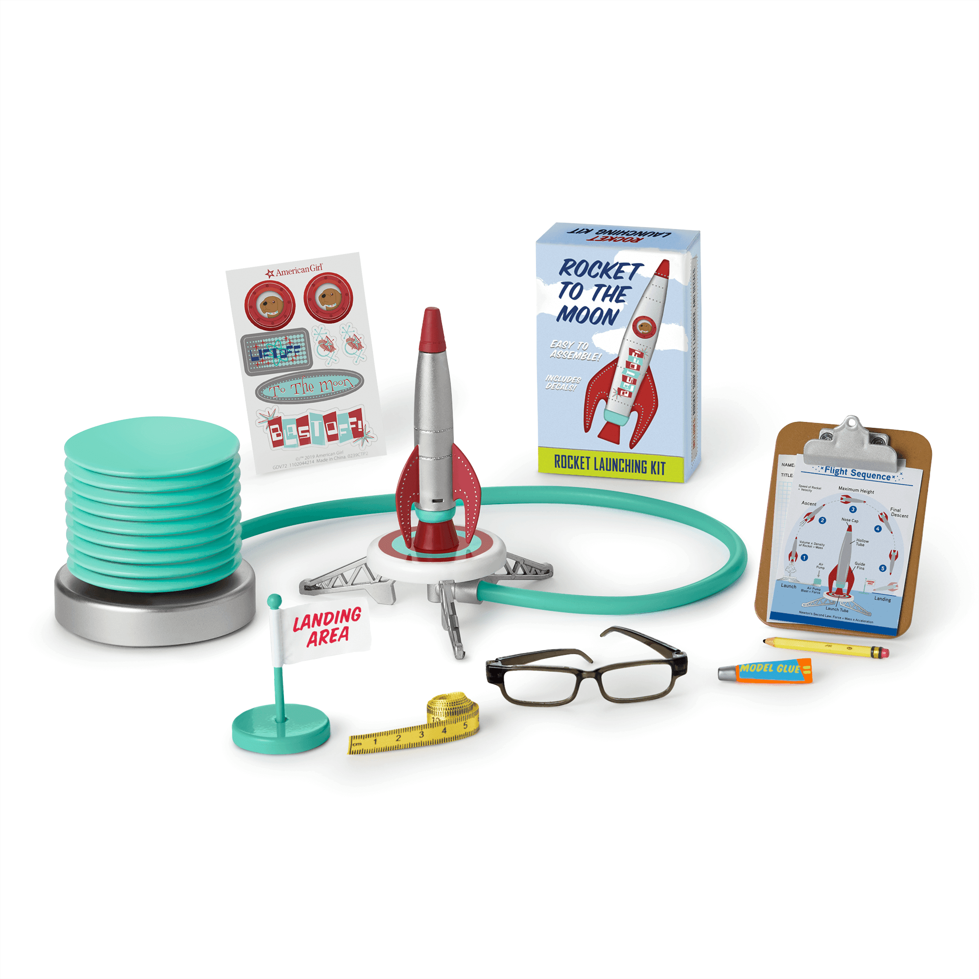Ready-to-Launch Rocket Set for 18-inch Dolls | Maryellen's™