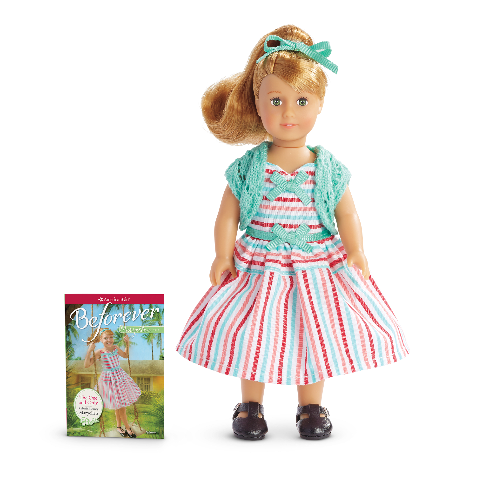 Maryellen Mini Doll with Book | 1950s Historical Character
