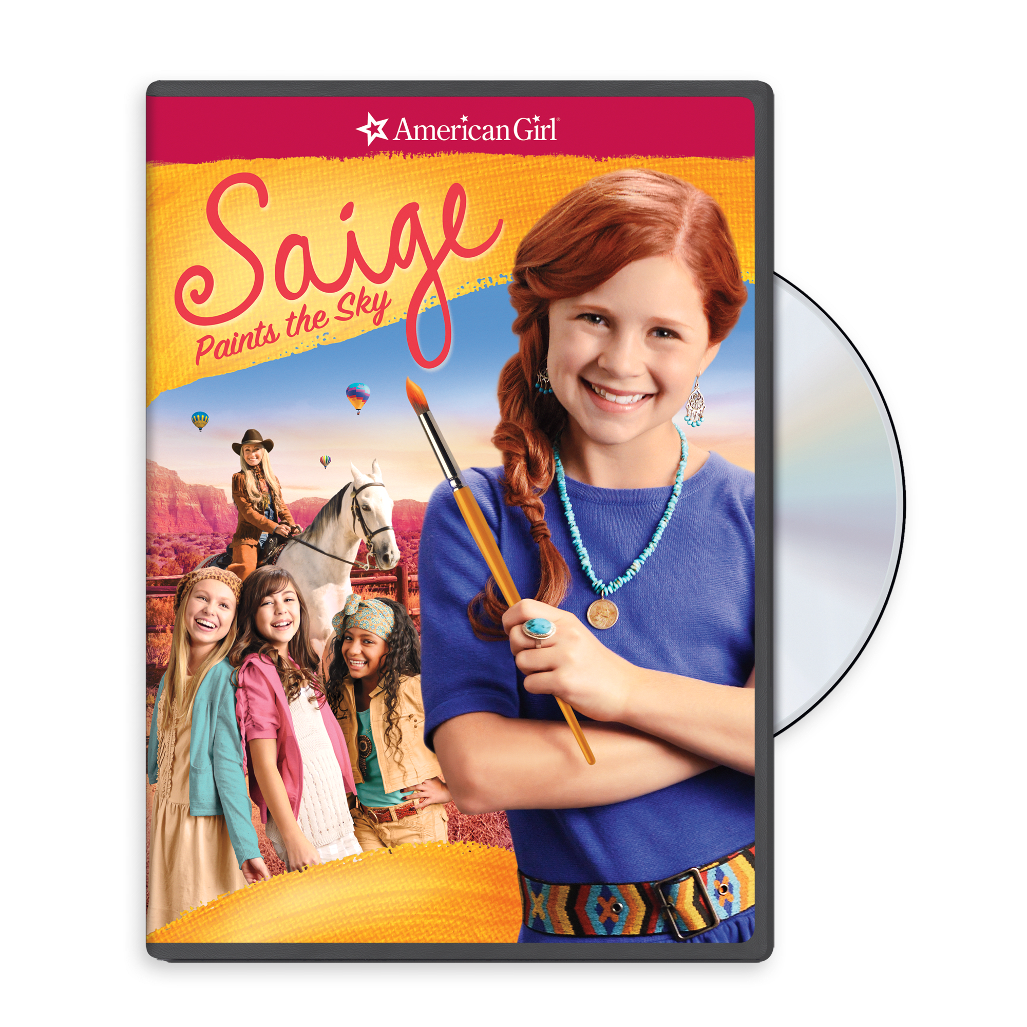 Saige Paints the Sky DVD | Family Movie About Art & Friendship